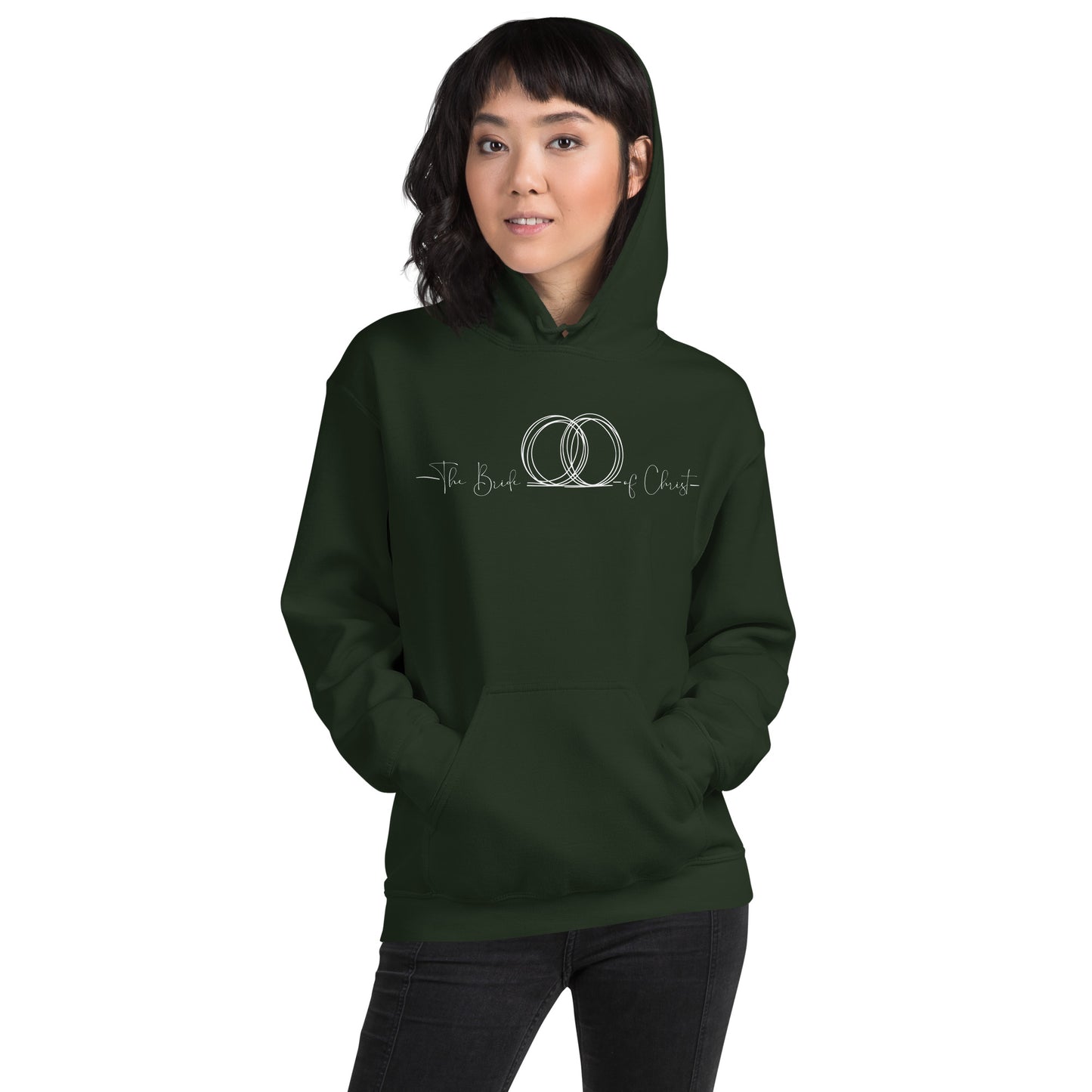 Soft Christian hoodie with double-lined hood and durable stitching