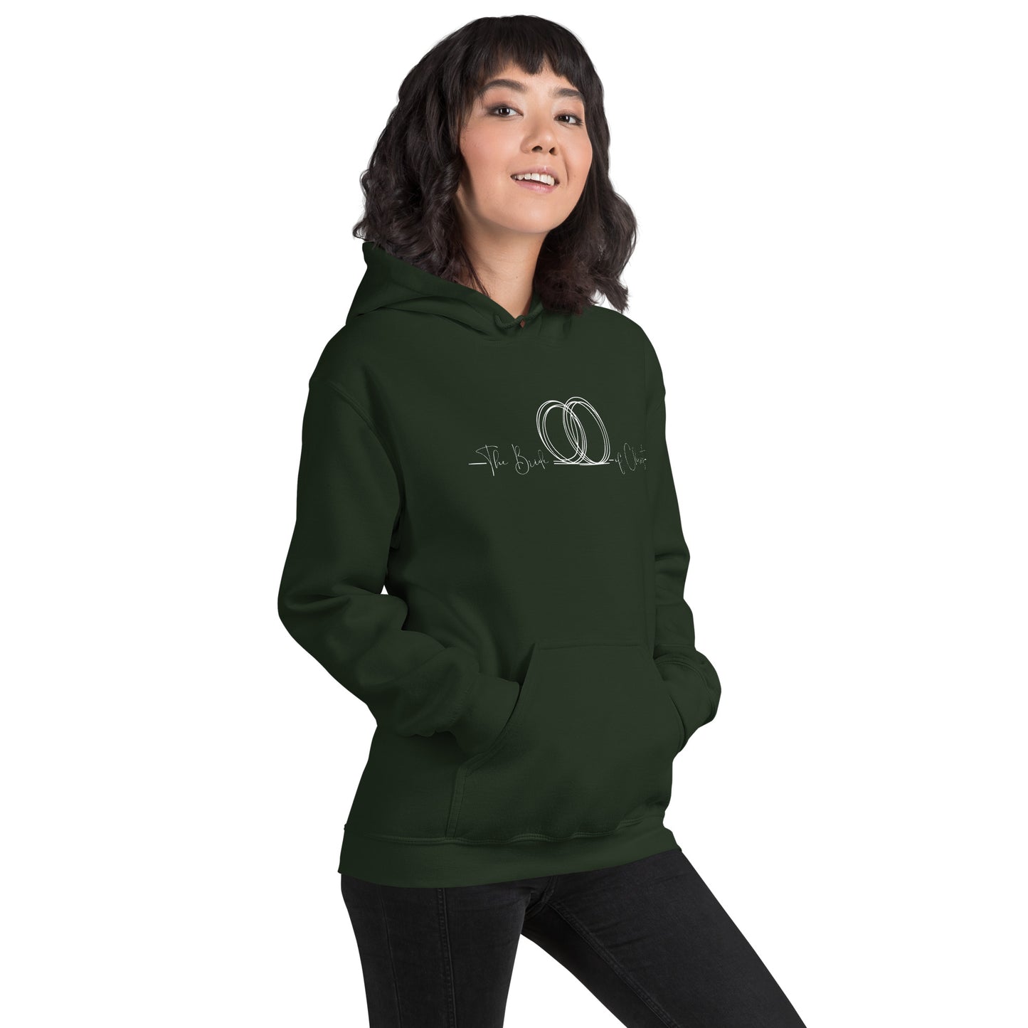 Soft Christian hoodie with double-lined hood and durable stitching