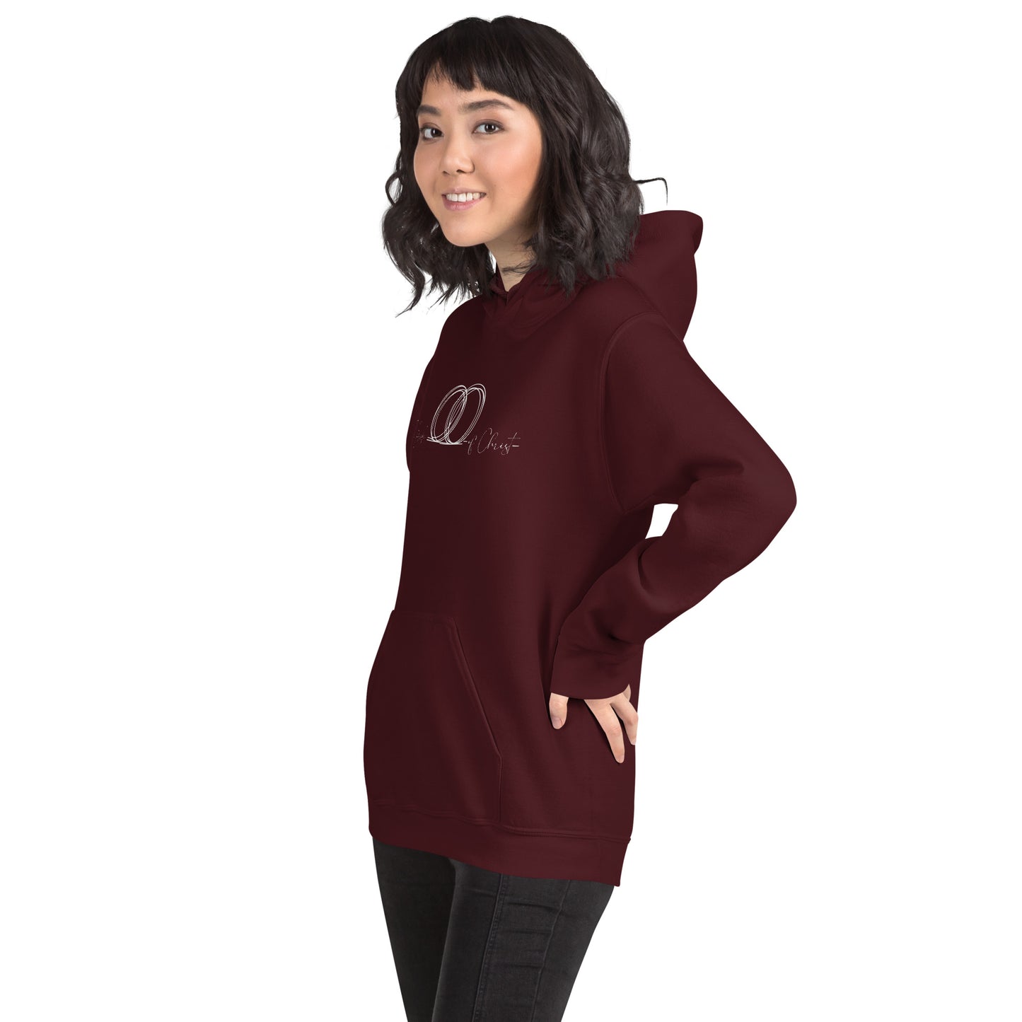 Faith-based cozy hoodie for church, Bible study, and everyday wear