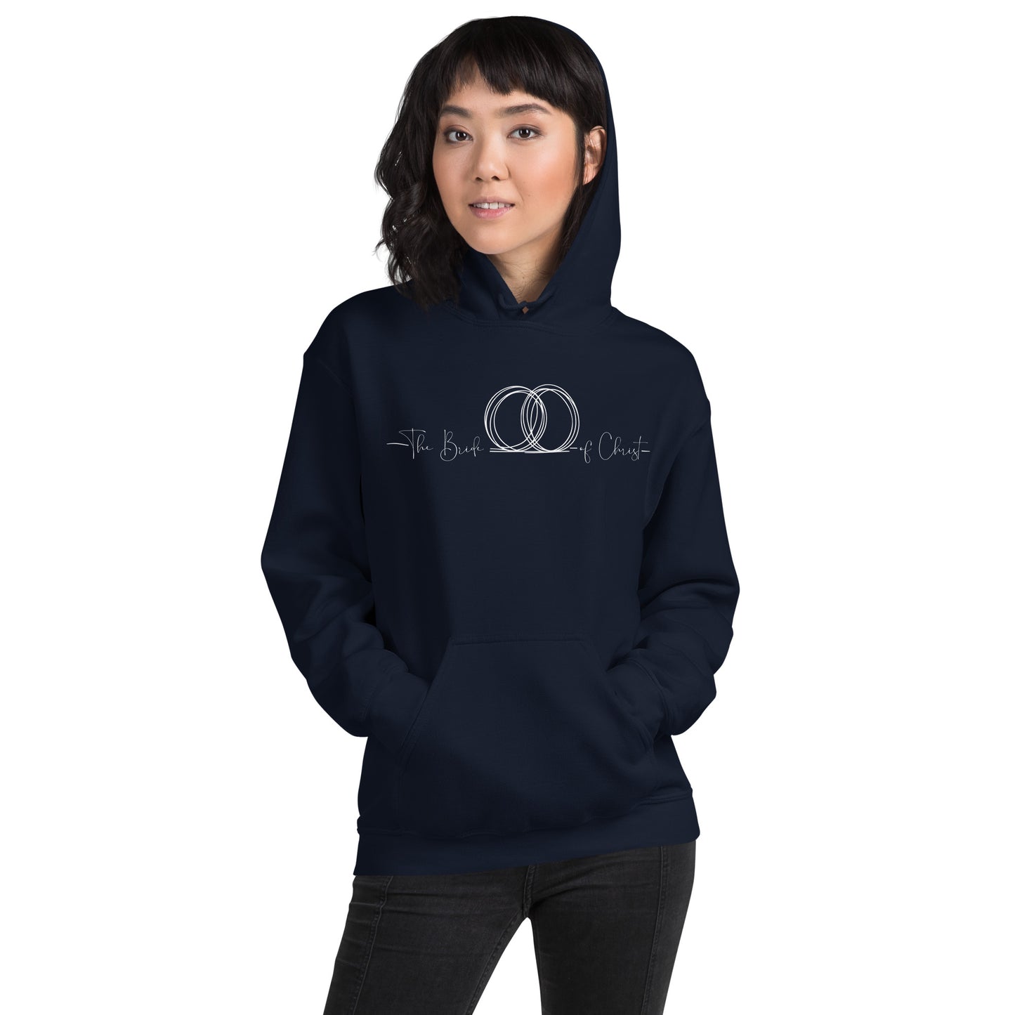Christian unisex hoodie with soft cotton blend and front pouch pocket