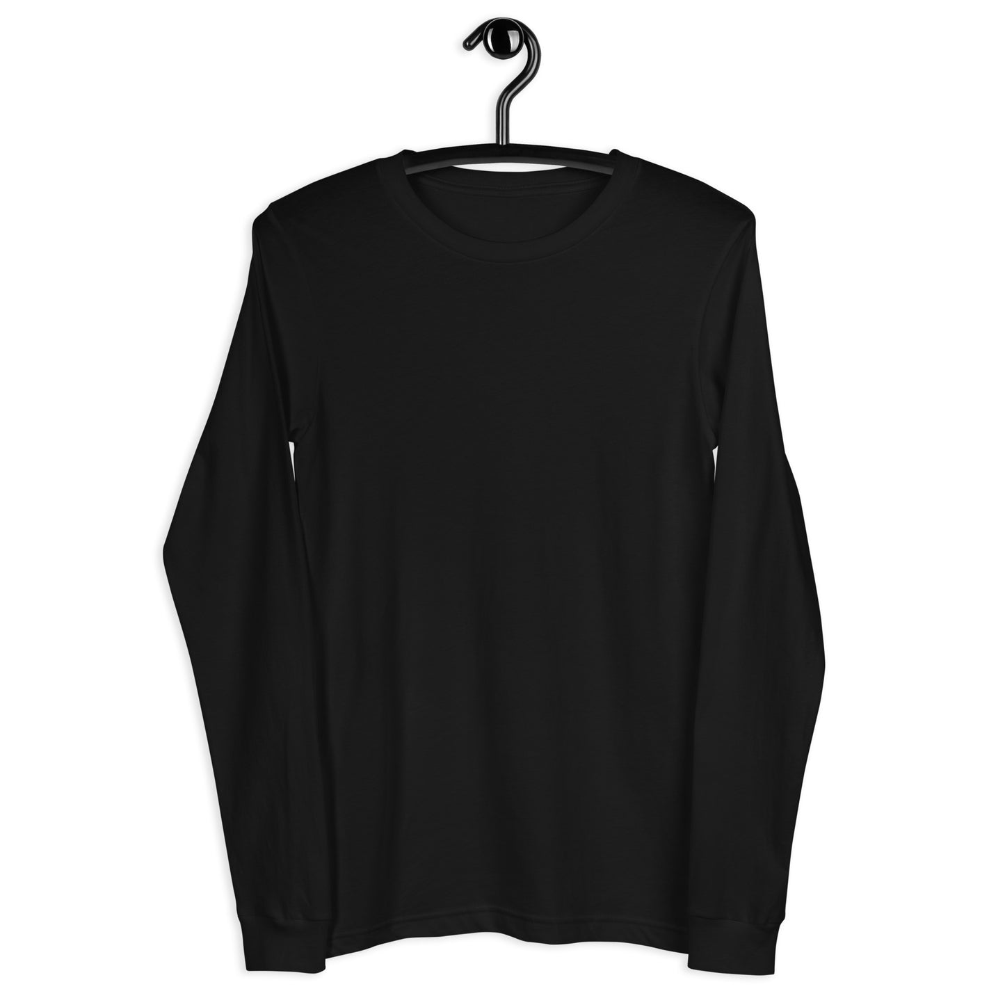 Christian men’s long sleeve t-shirt made of soft cotton for everyday faith-based wear