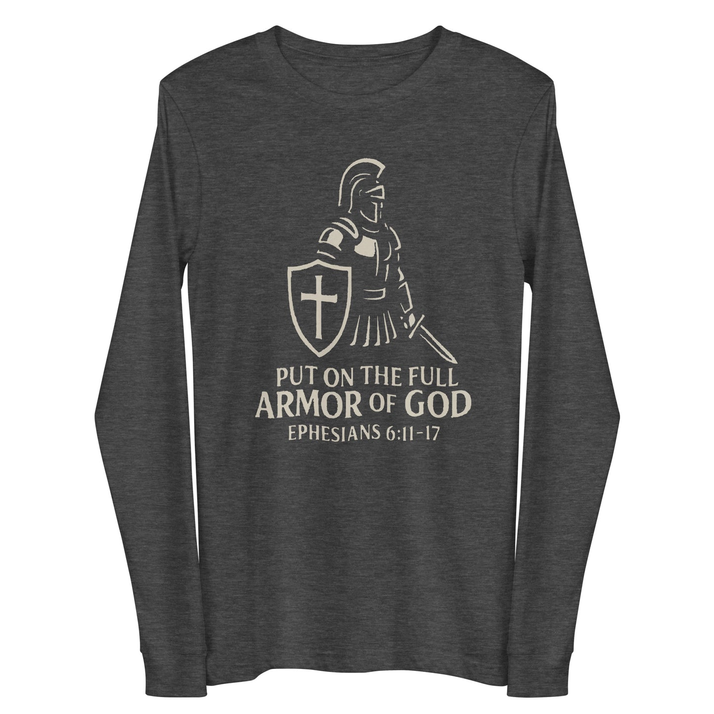 Christian apparel with scripture design
