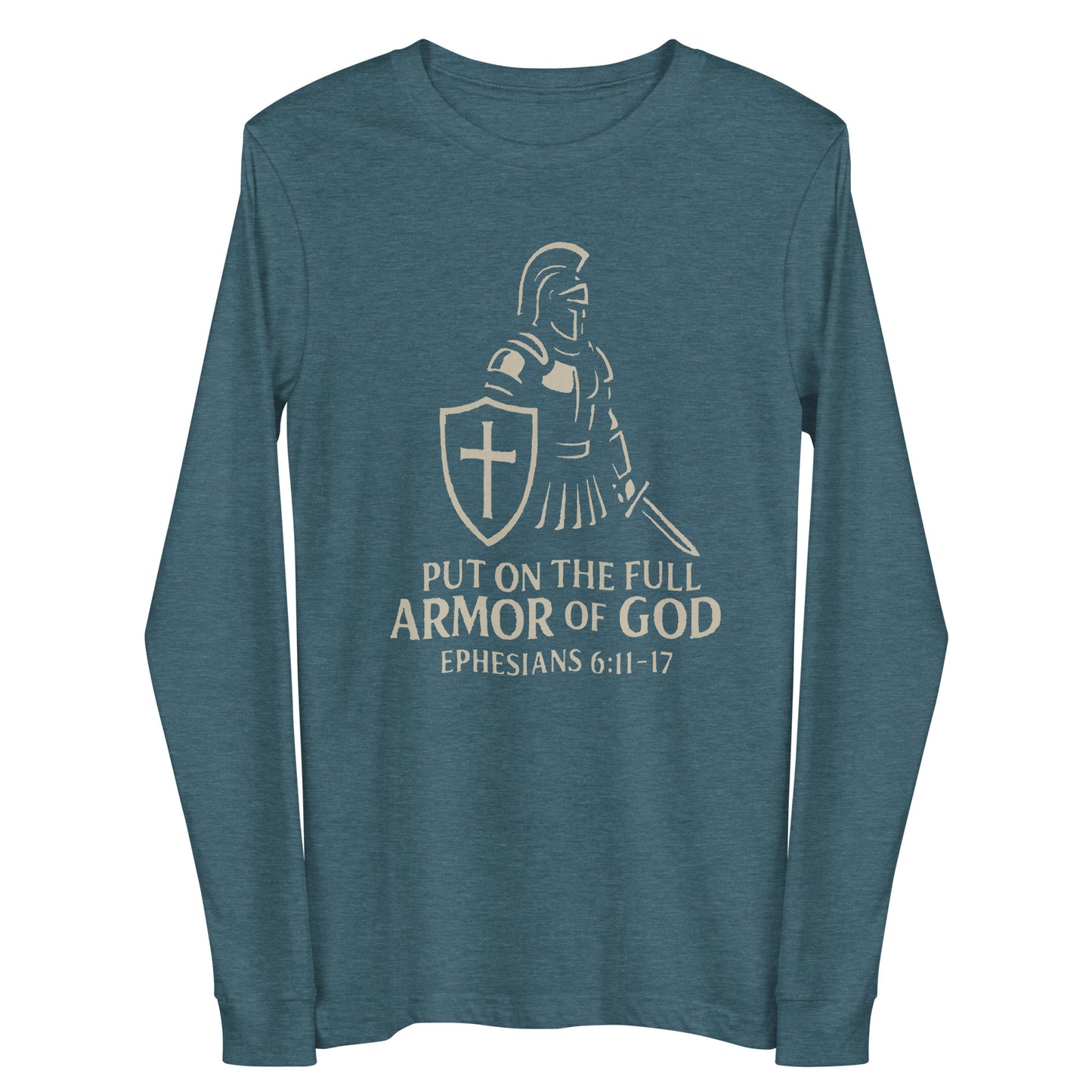 Christian apparel with scripture design