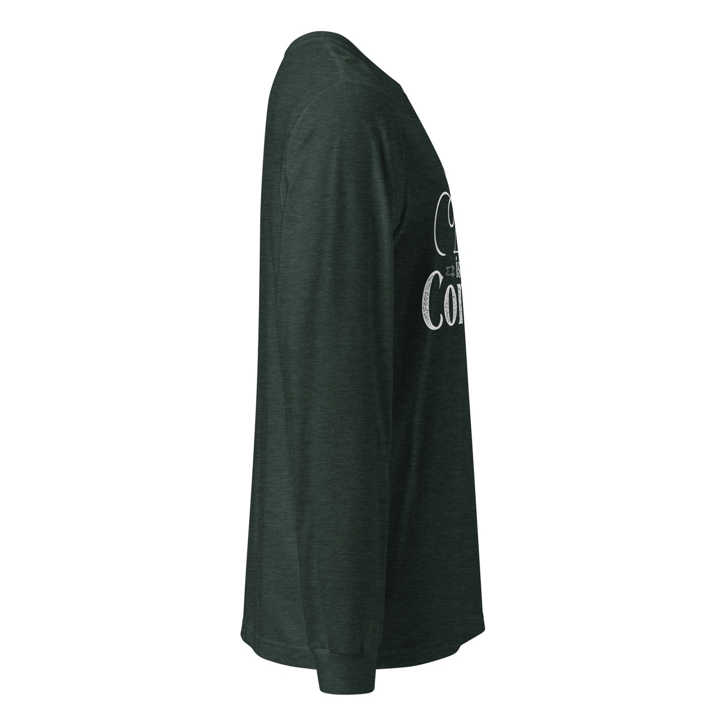Faith-based long sleeve t-shirt for comfortable Christian streetwear