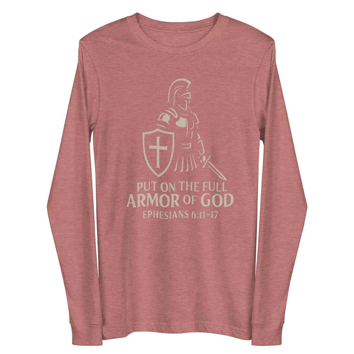 Christian apparel with scripture design