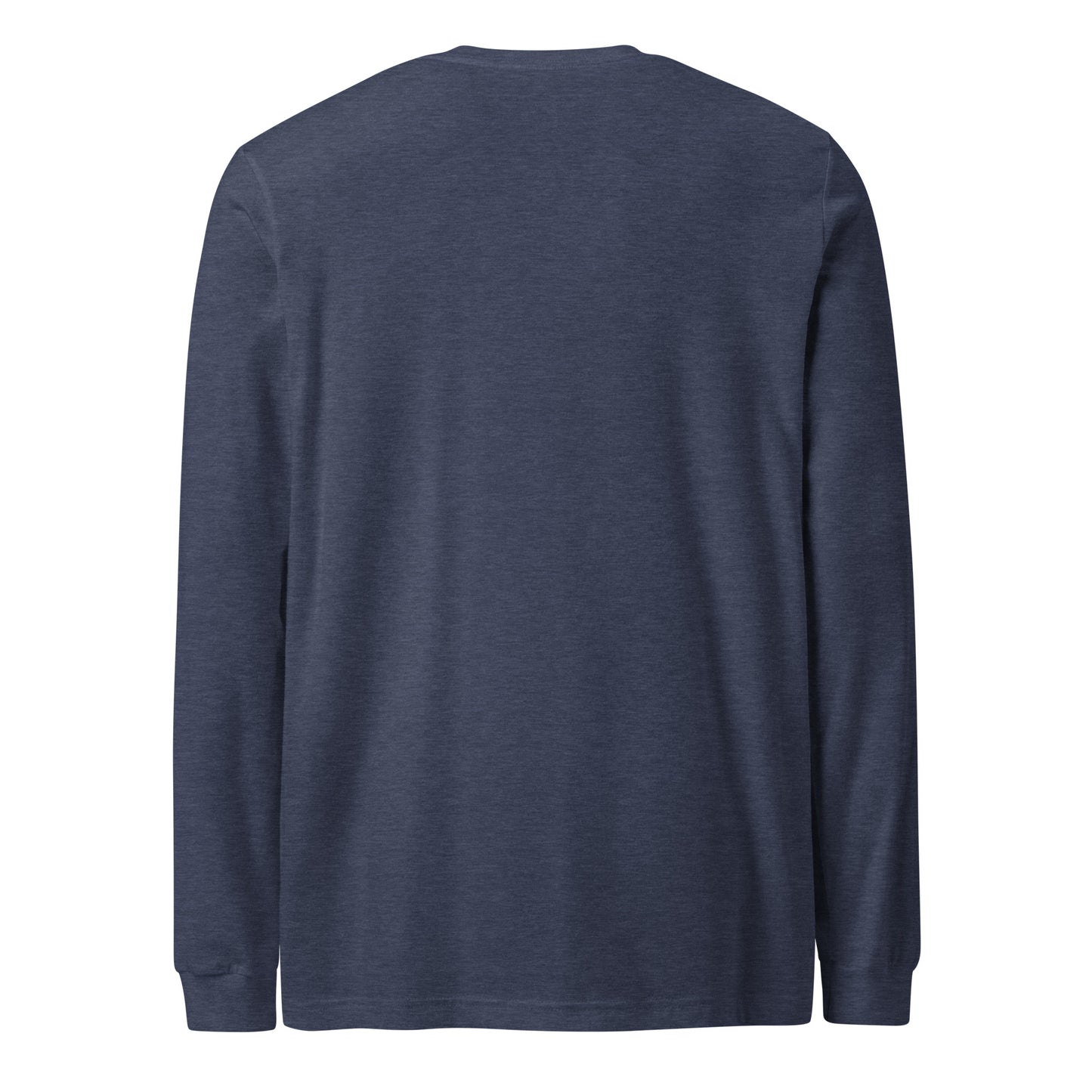 Christian men’s crew neck long sleeve tee with ribbed cuffs and modern fit