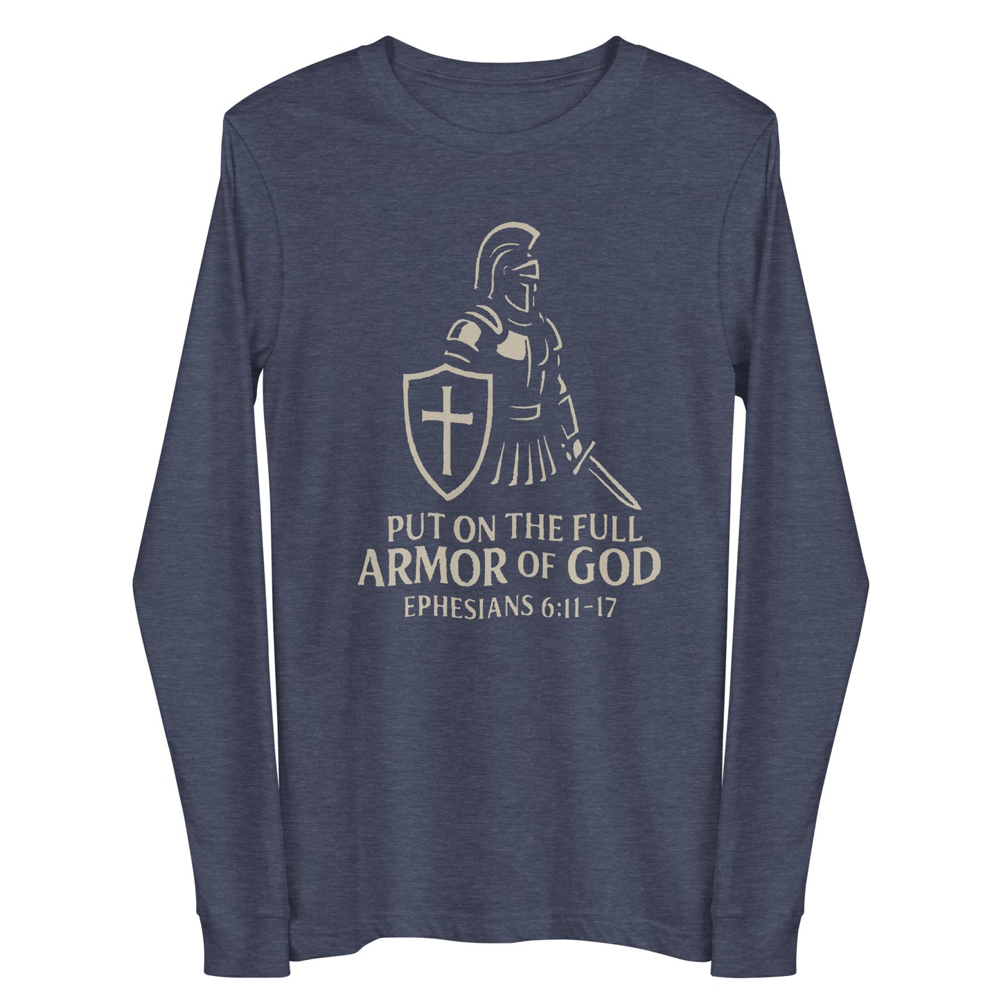 Christian apparel with scripture design