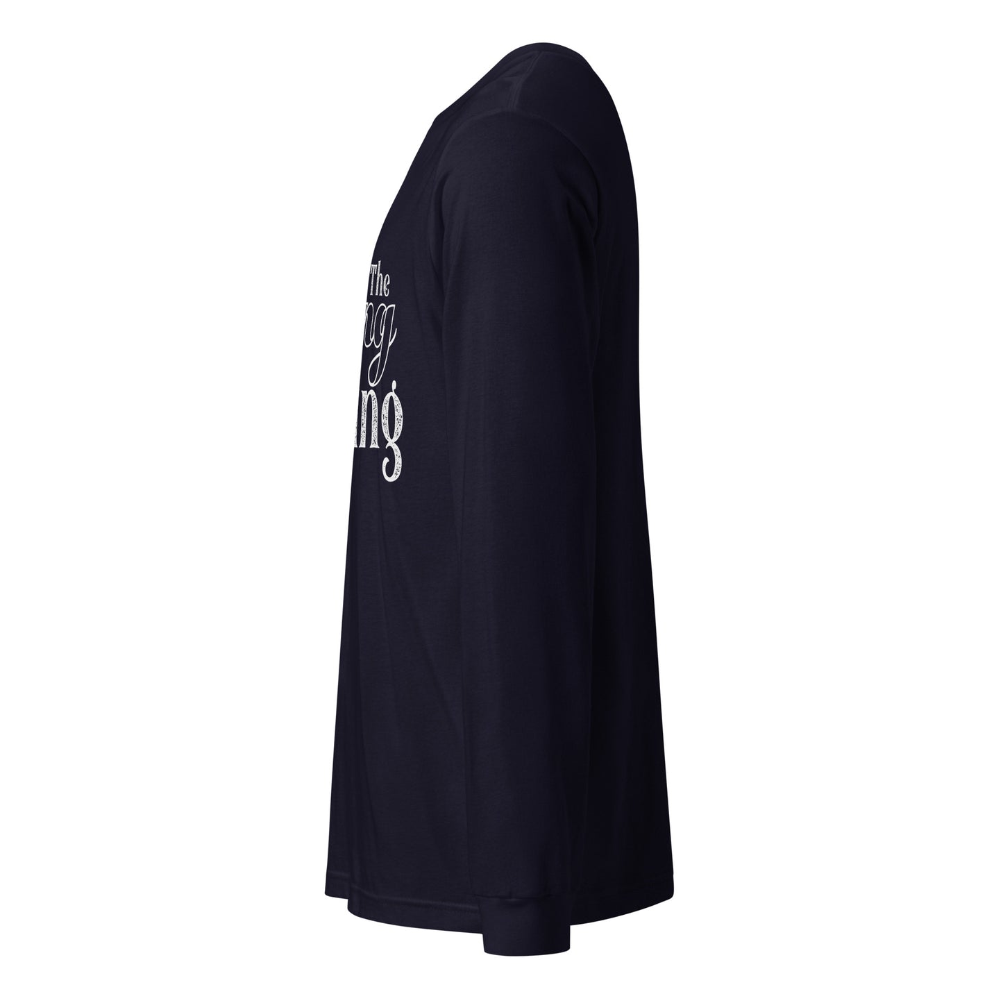 Lightweight Christian long sleeve tee perfect for layering and casual church outfits