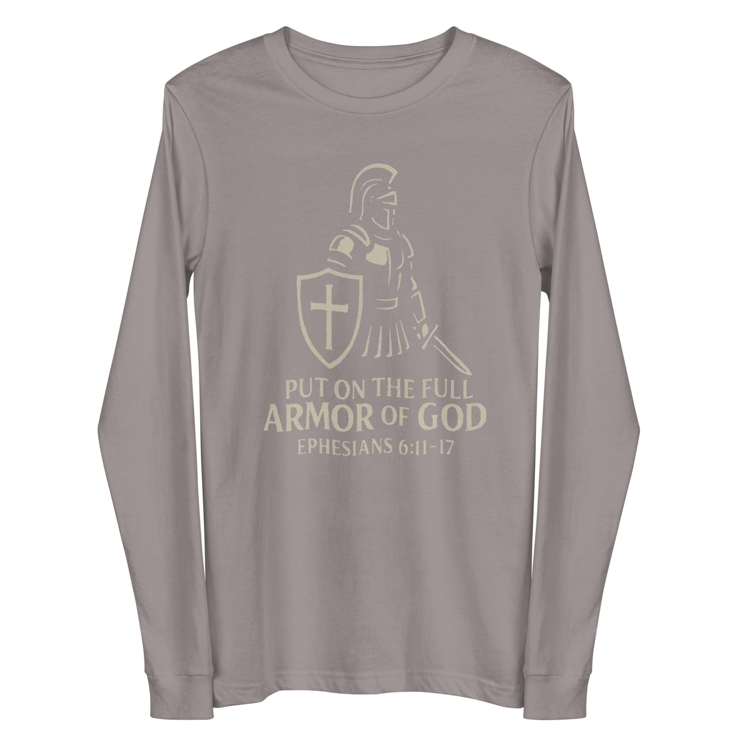 Christian apparel with scripture design