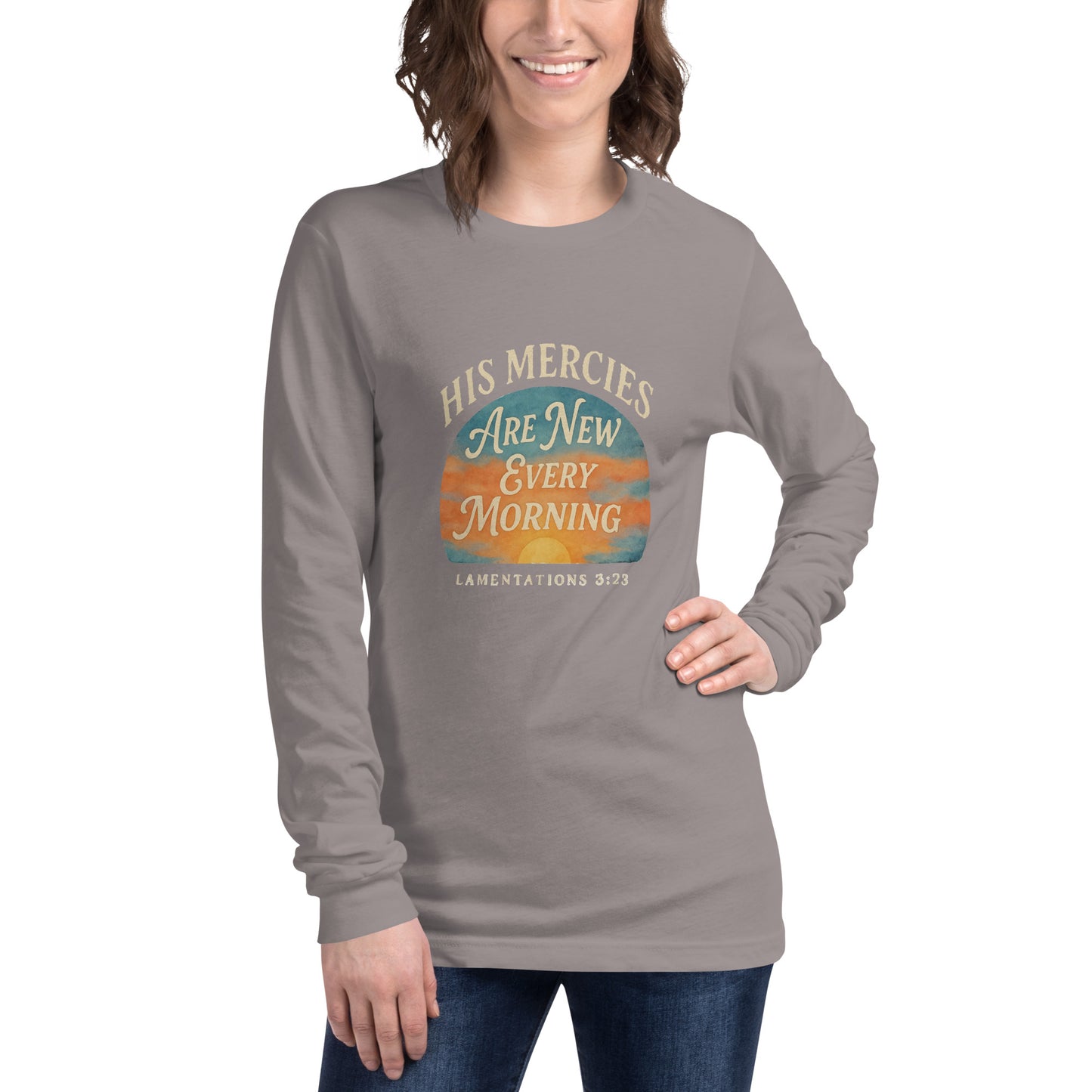 Faith-based Scripture long sleeve