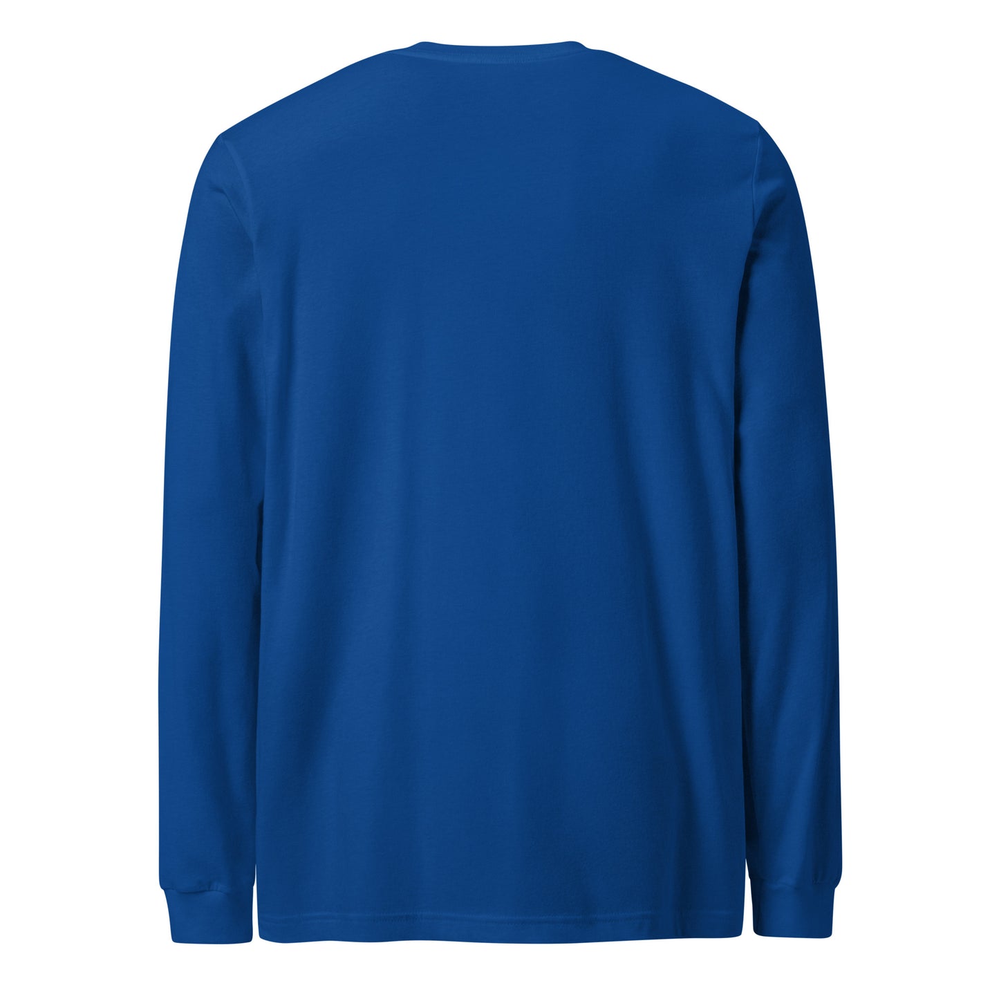 Christian men’s crew neck long sleeve tee with ribbed cuffs and modern fit