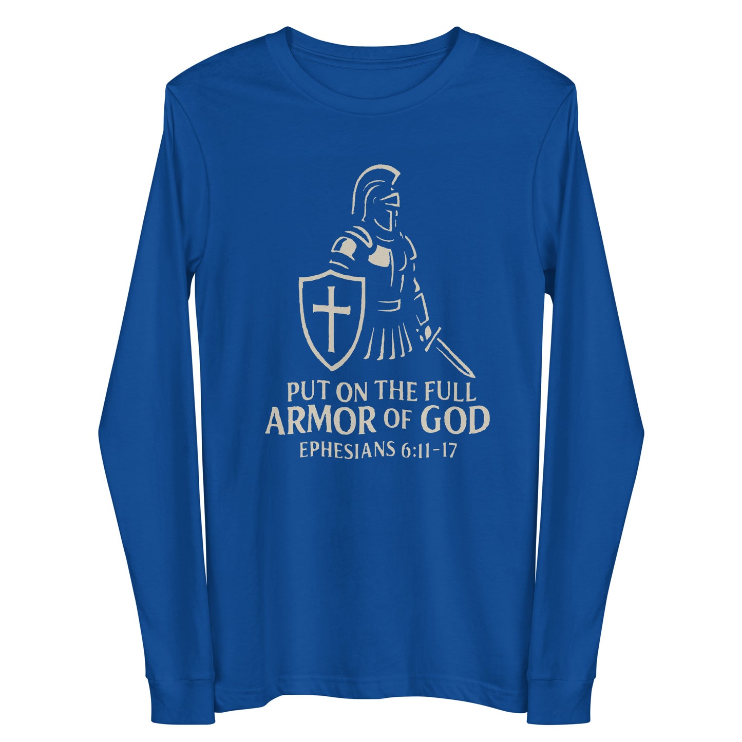 Christian apparel with scripture design