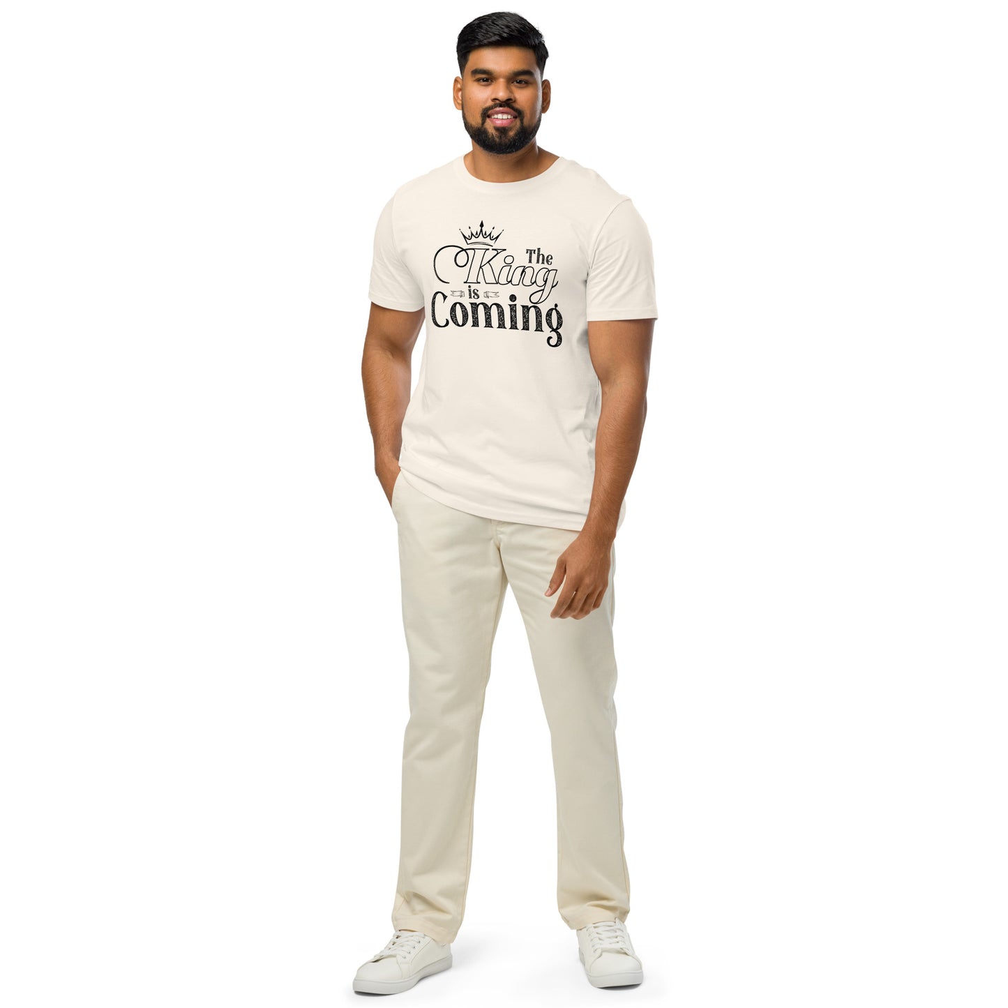 Soft Christian organic cotton t-shirt for mid-season faith-based outfits