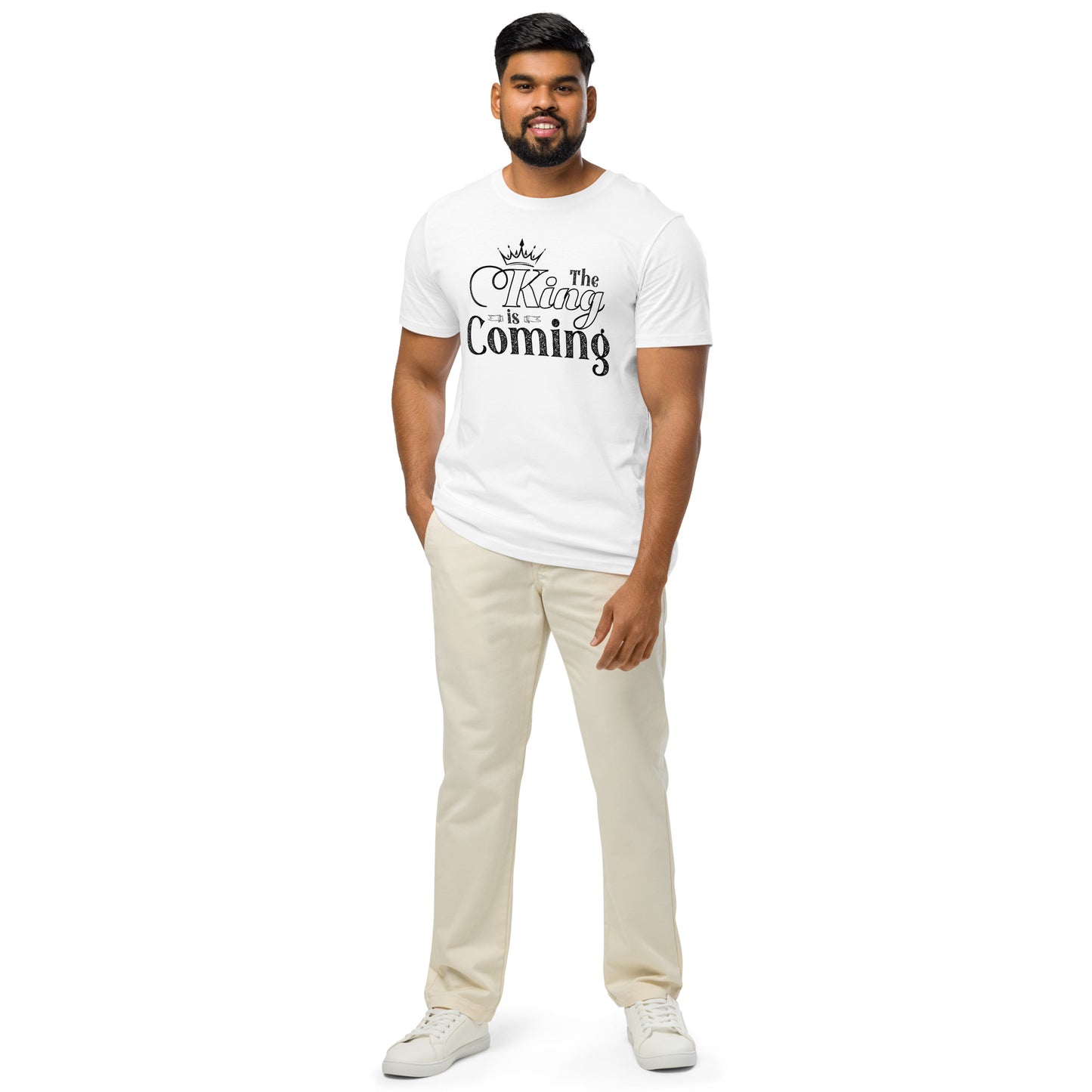 Soft Christian organic cotton t-shirt for mid-season faith-based outfits