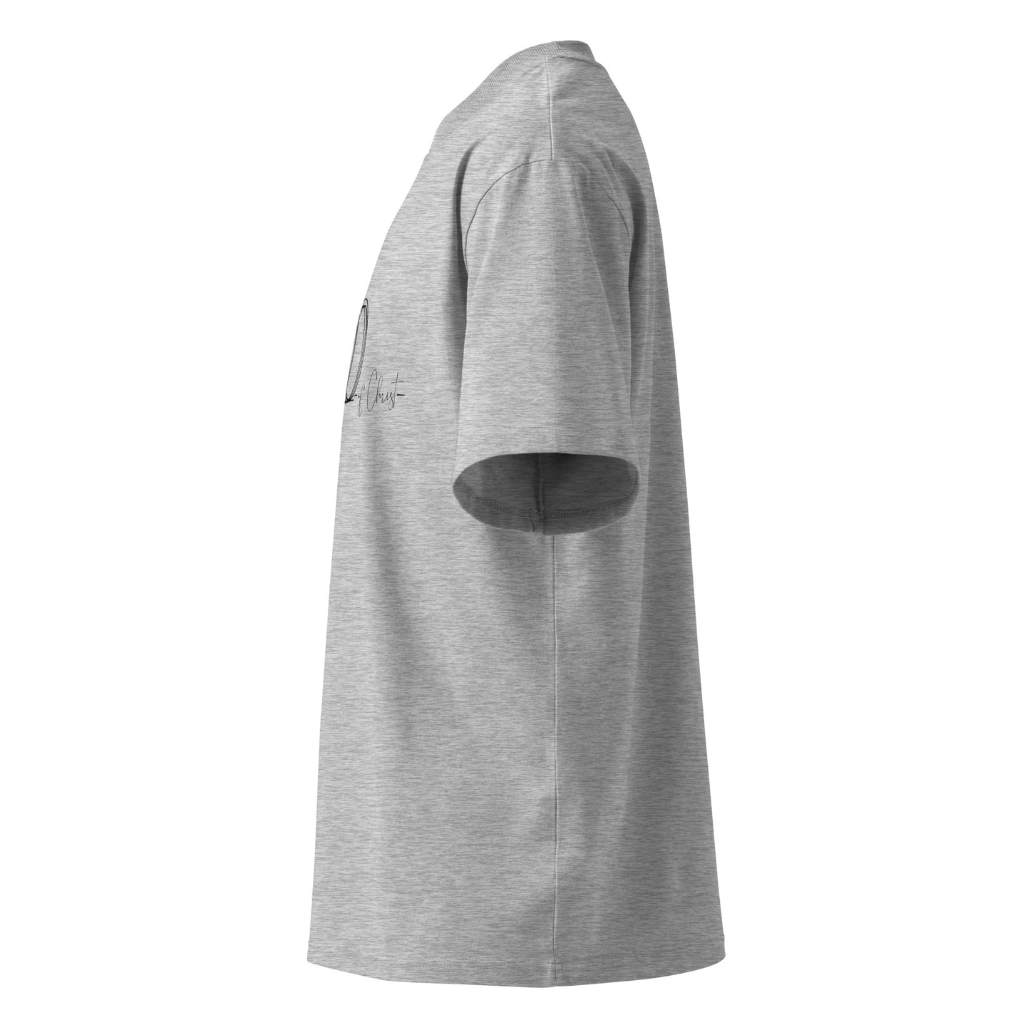Faith-based sustainable streetwear t-shirt made from organic cotton