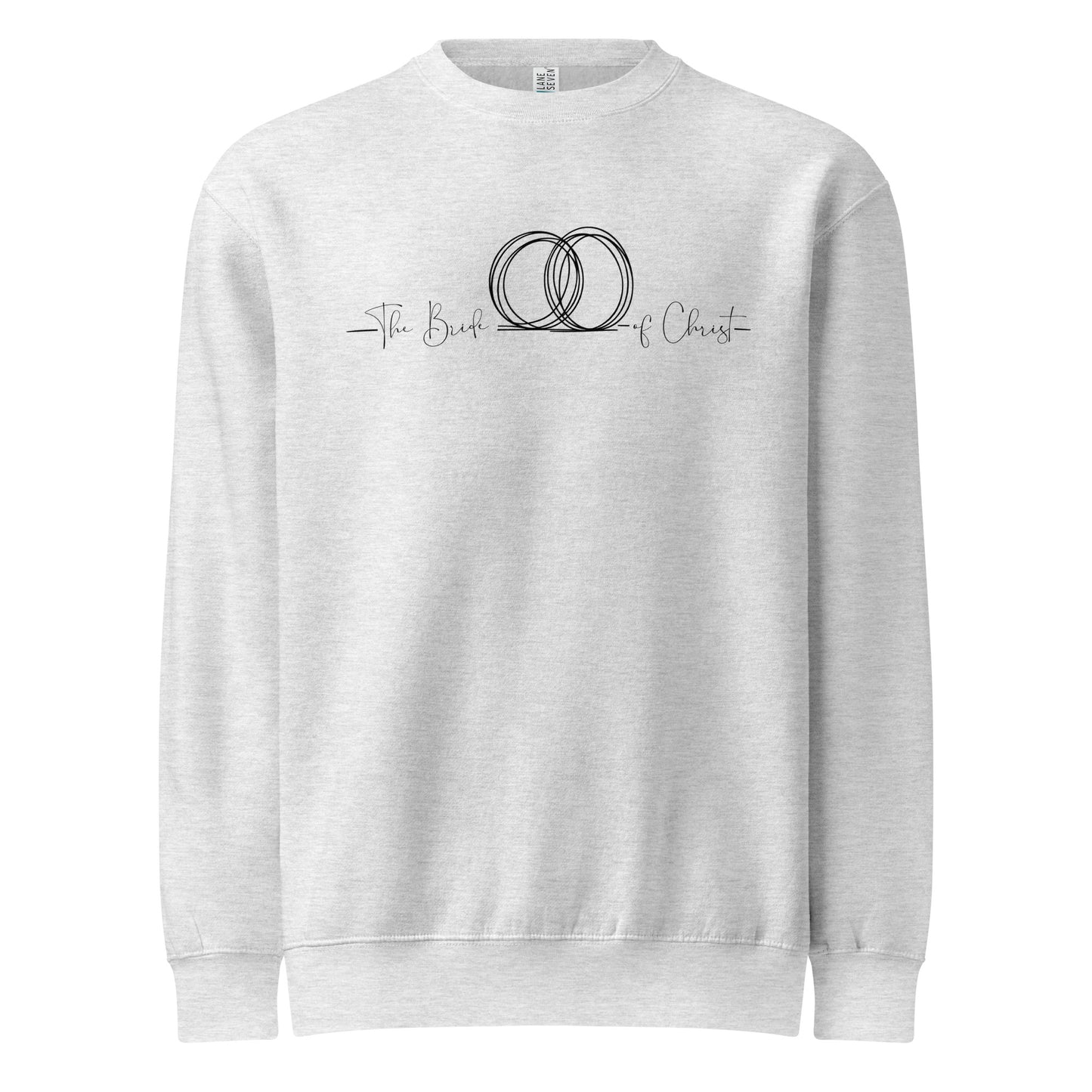 Christian premium crew neck sweatshirt in soft cotton fleece