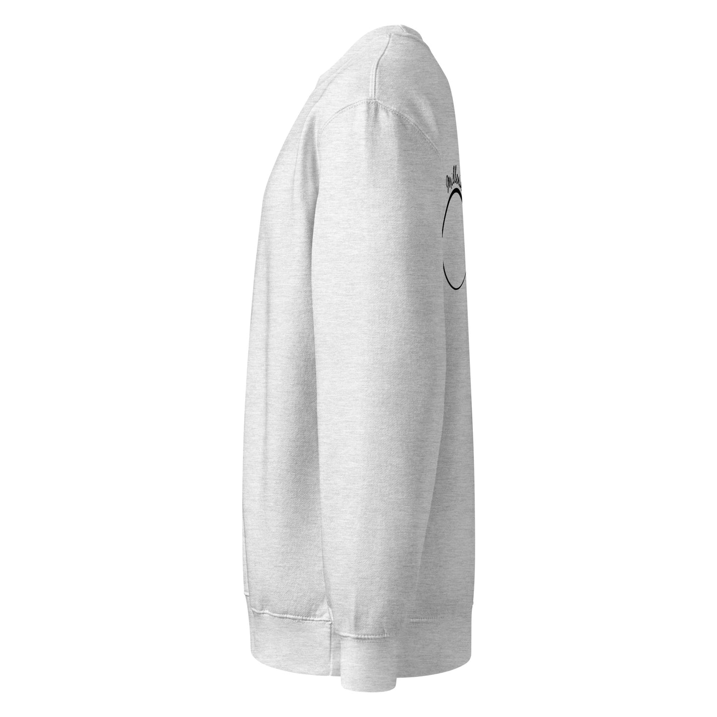Christian premium crew neck sweatshirt in soft cotton fleece