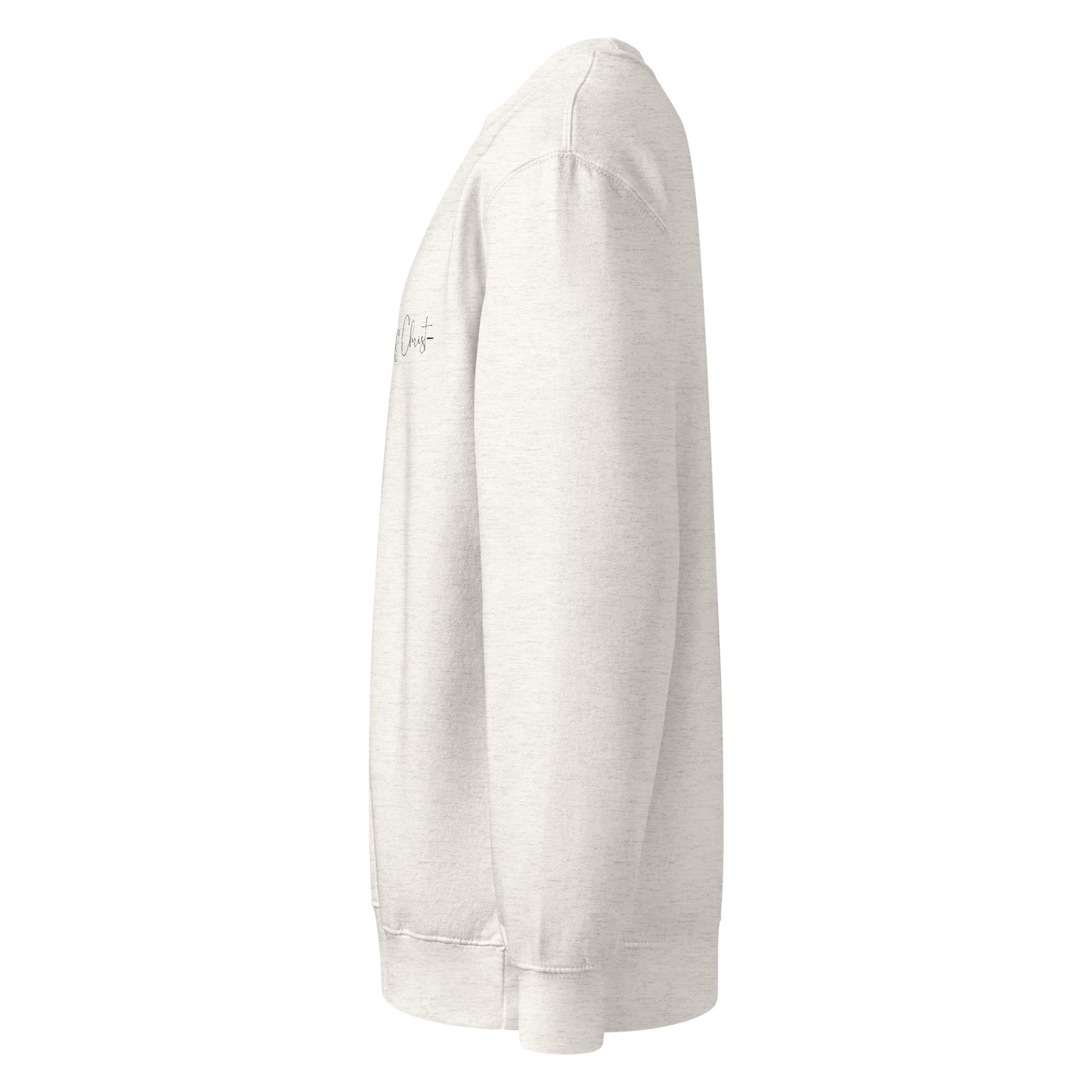 Cozy Christian cotton sweatshirt for church and everyday wear
