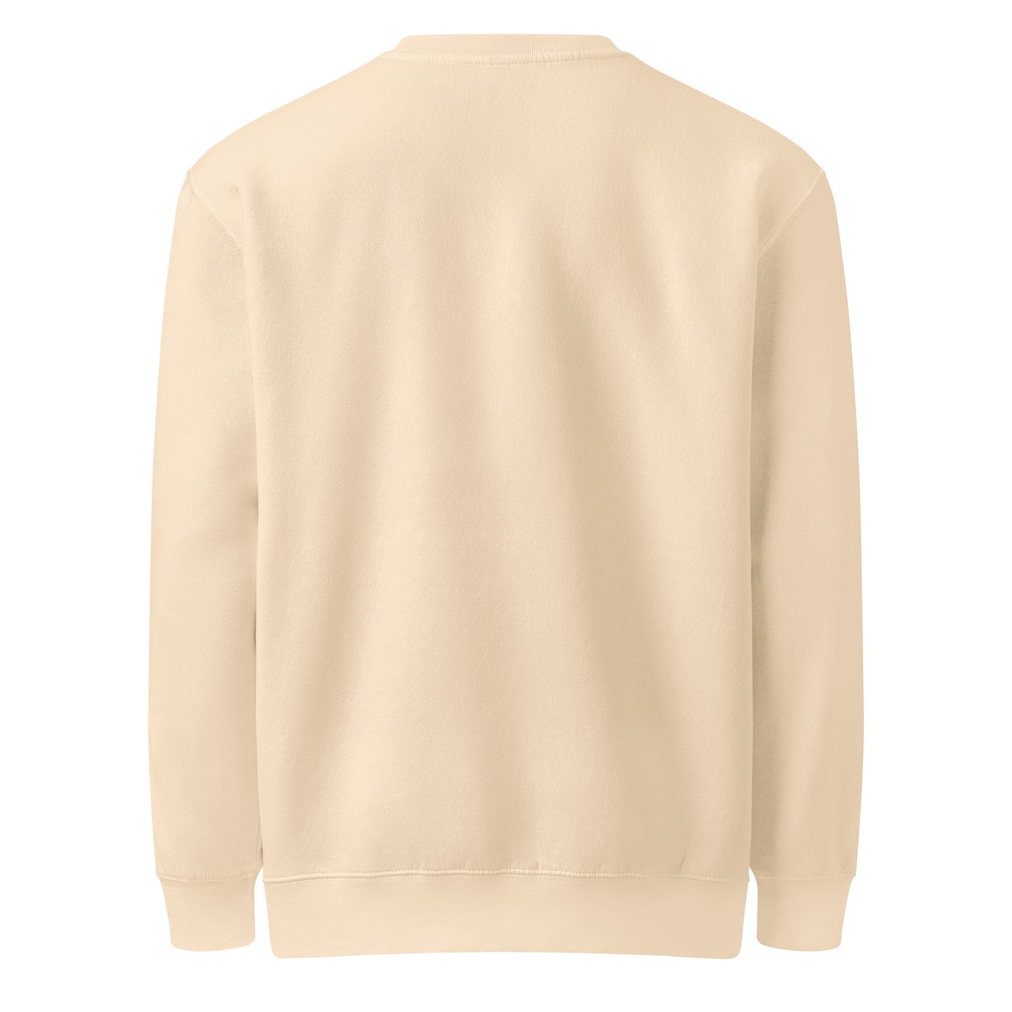 Faith-based crew neck pullover with recycled polyester blend
