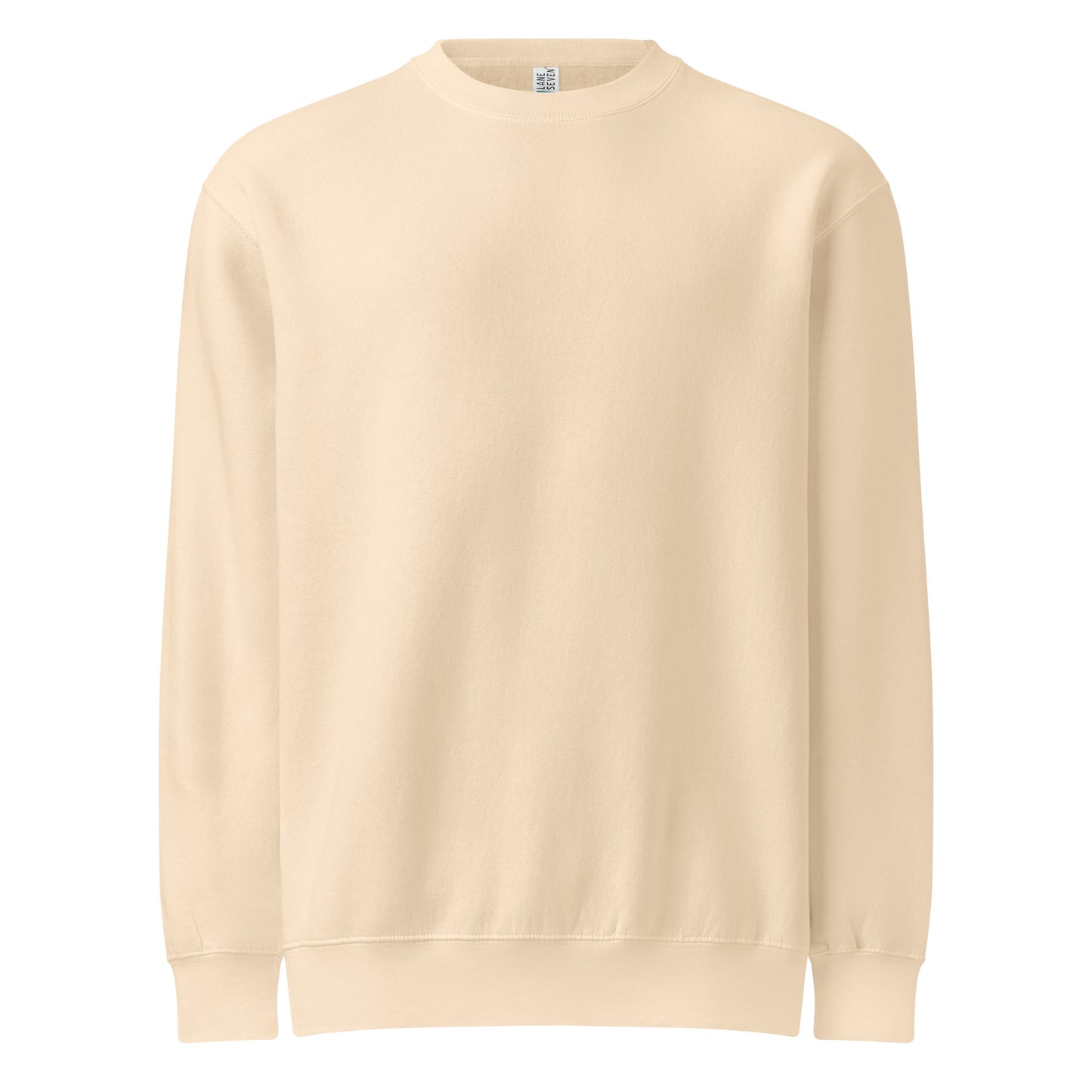 Faith-based crew neck pullover with recycled polyester blend
