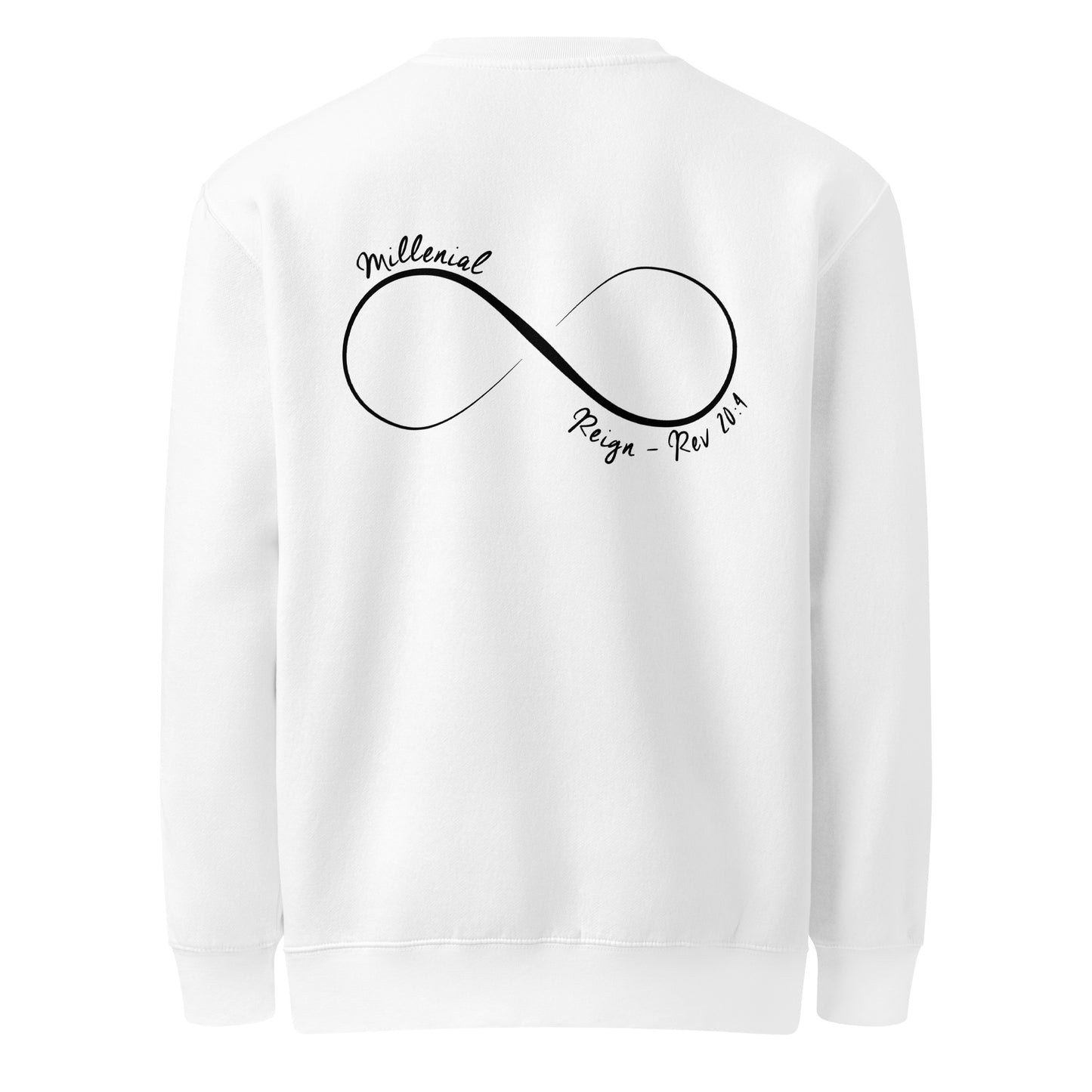 Durable Christian crew neck sweatshirt with structured fit
