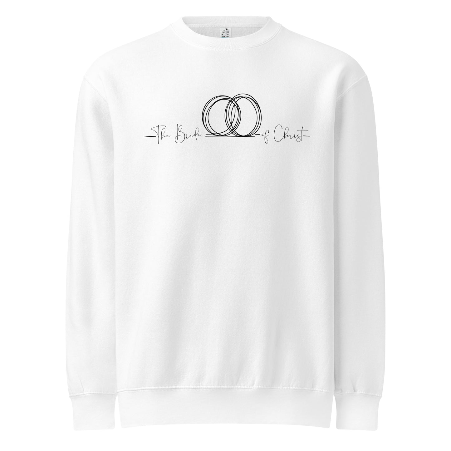 Christian premium crew neck sweatshirt in soft cotton fleece