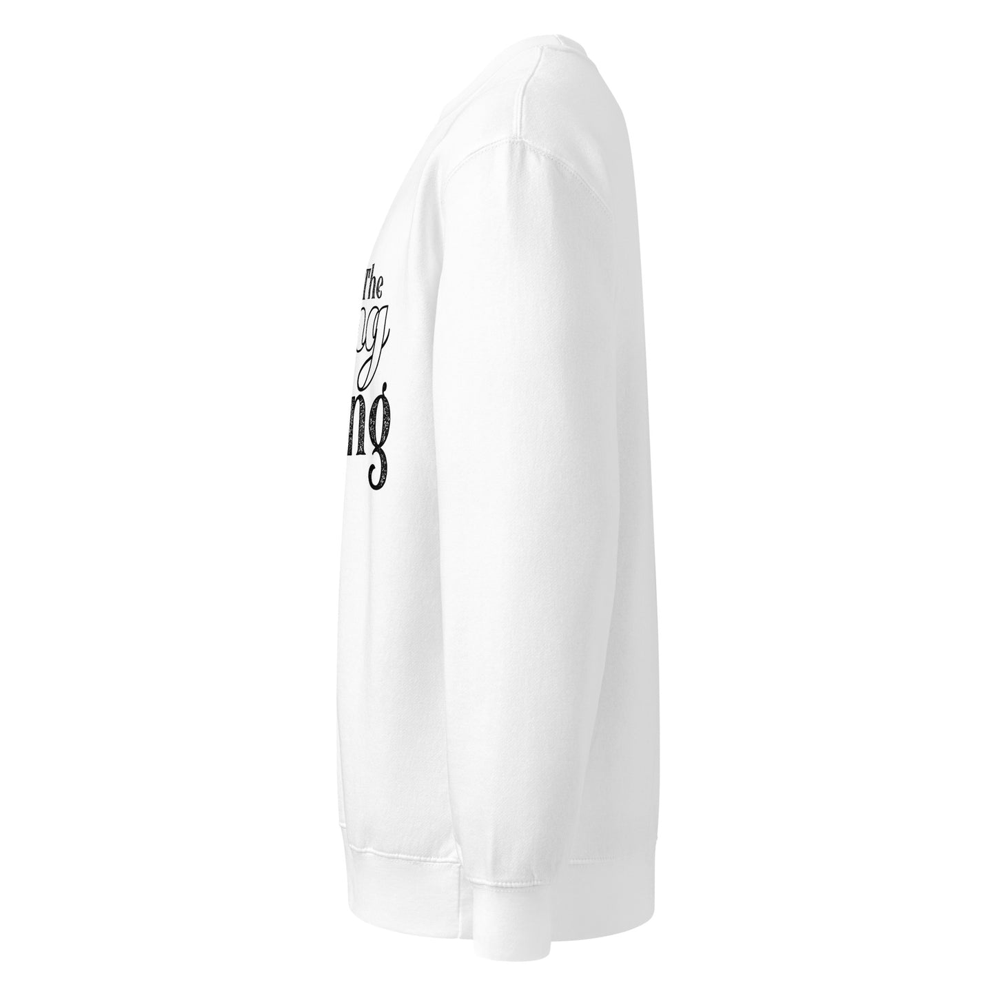 Durable Christian crew neck sweatshirt with structured fit