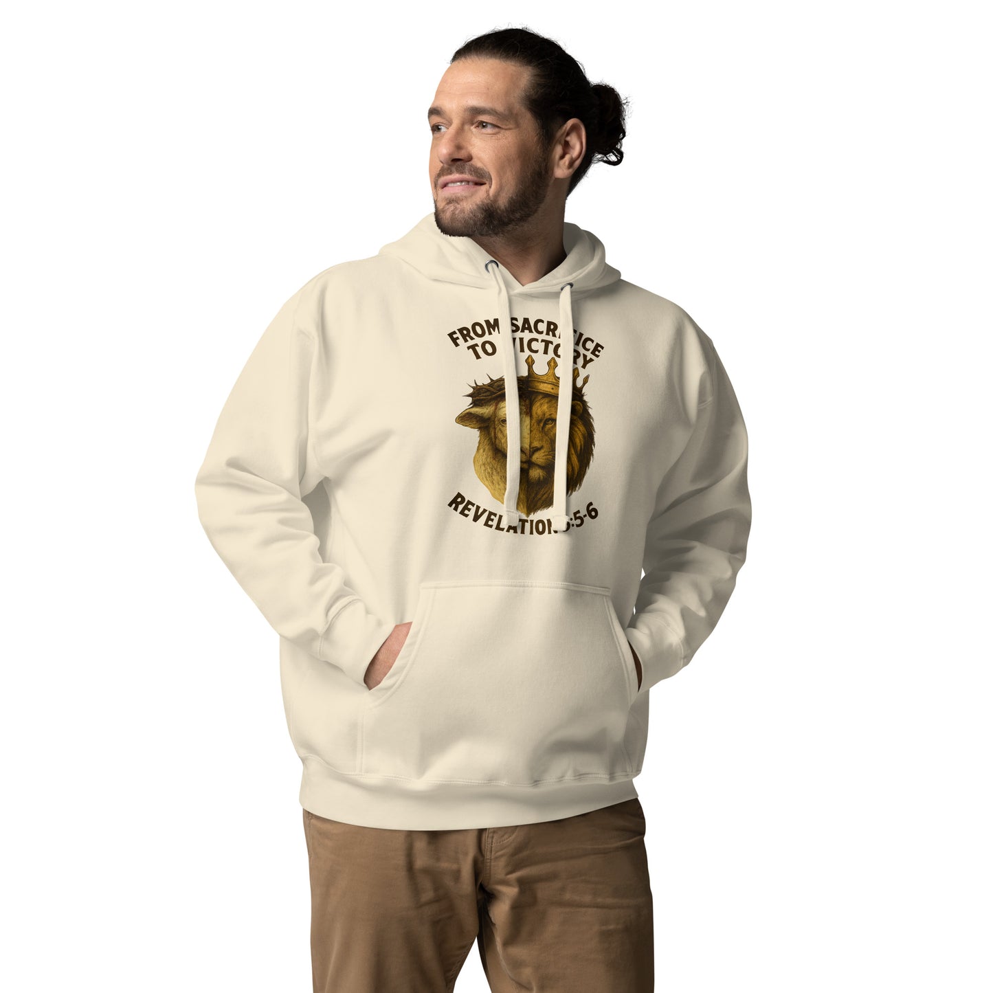 Christian hoodie with gospel message
