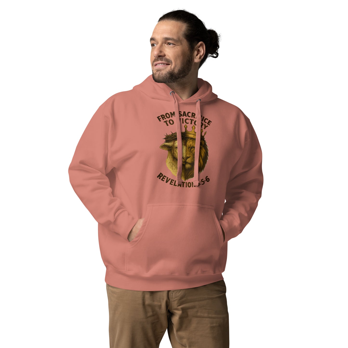 Christian hoodie with gospel message
