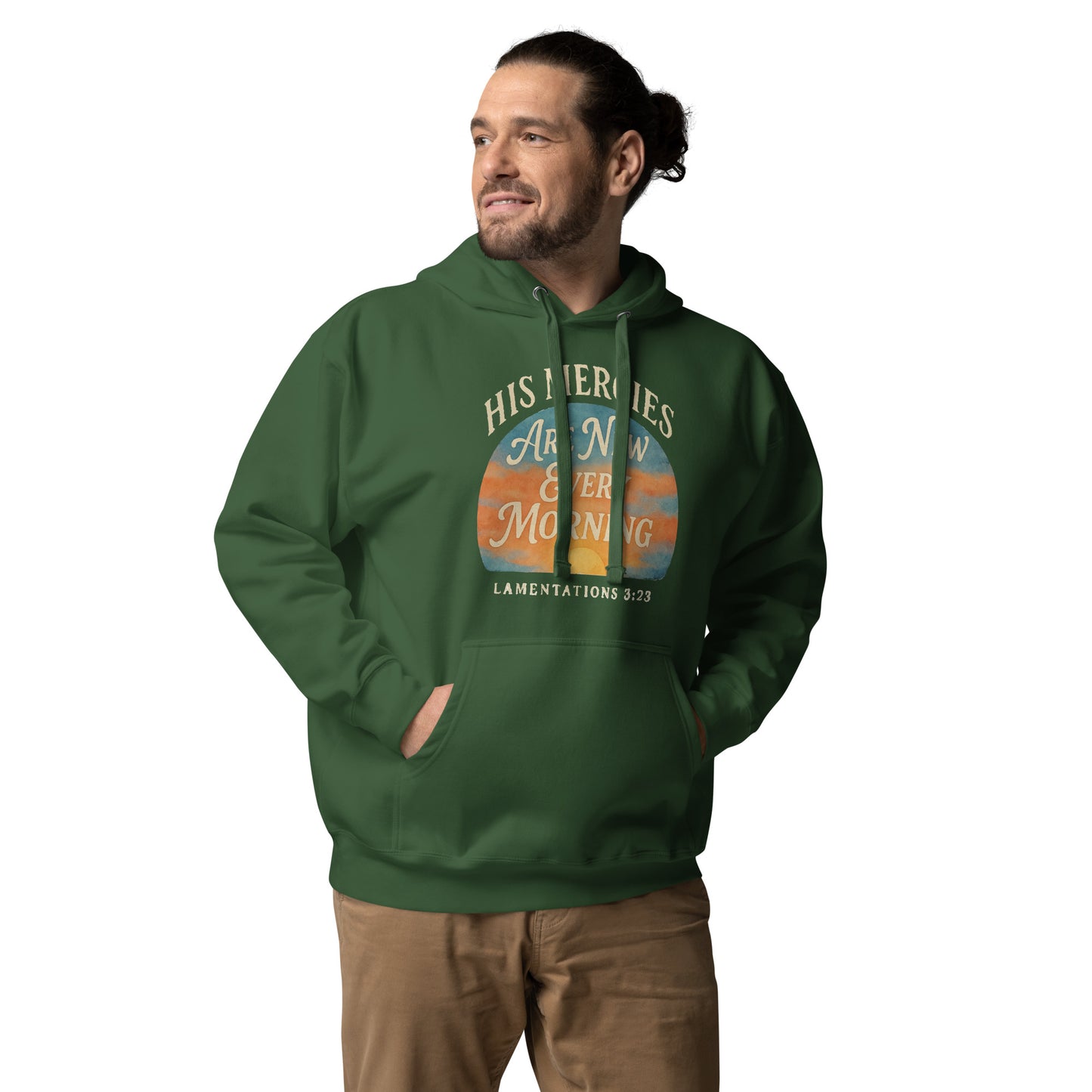 Inspirational Bible verse hoodie for men and women