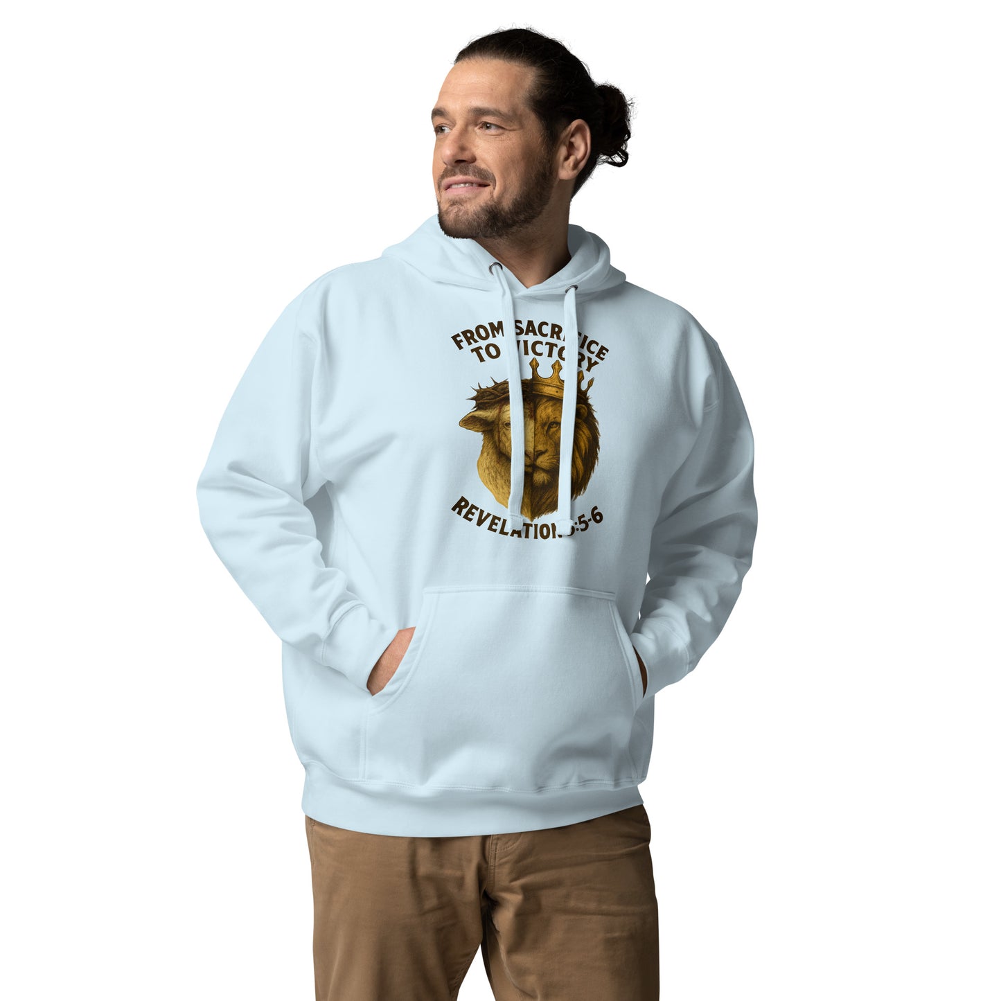 Christian hoodie with gospel message