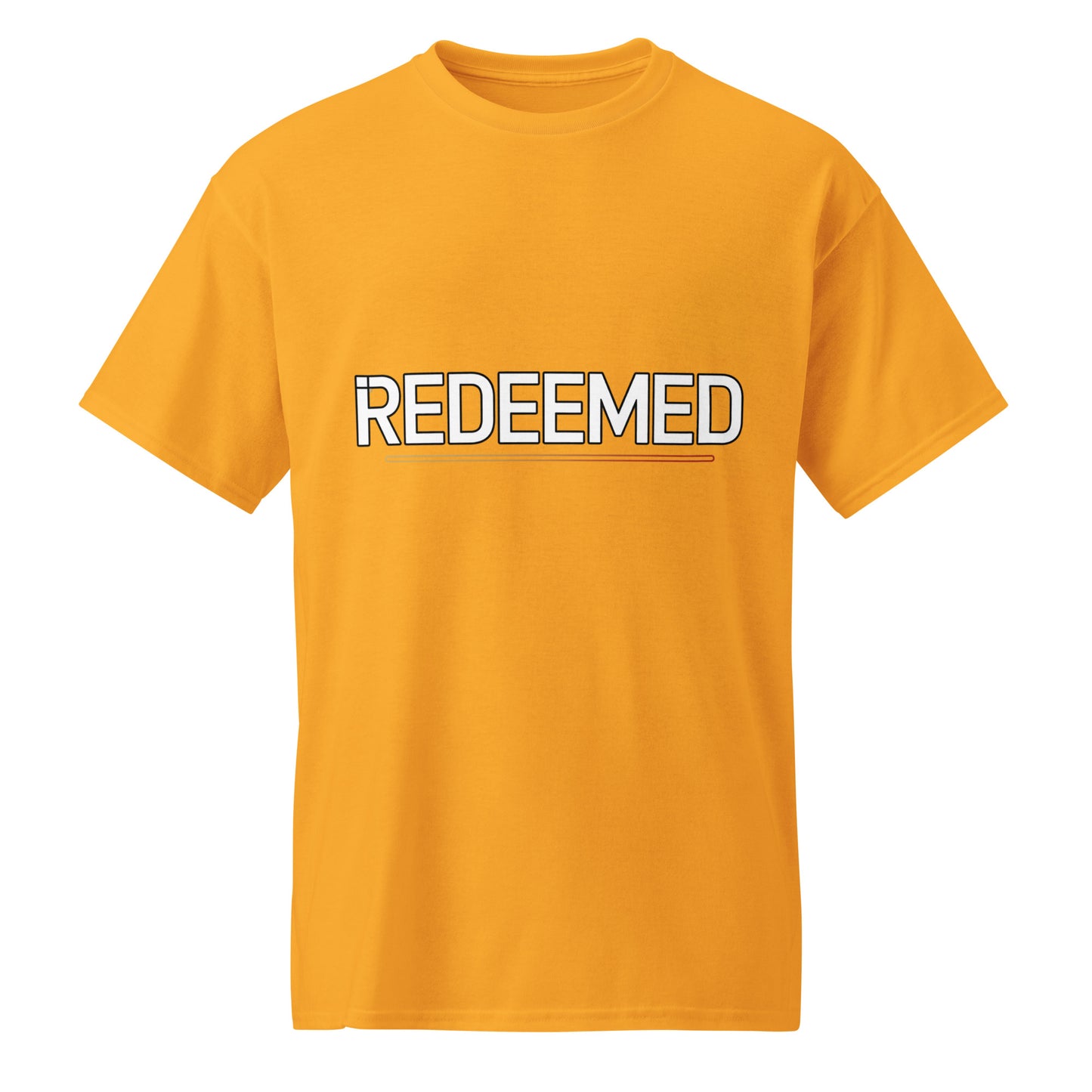 Faith-based activewear Redeemed Christian tee
