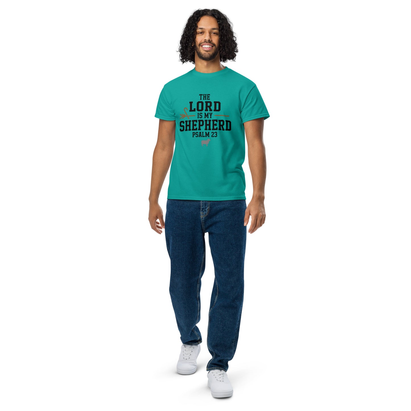 Men’s Christian DryBlend t-shirt The Lord Is My Shepherd Psalm 23