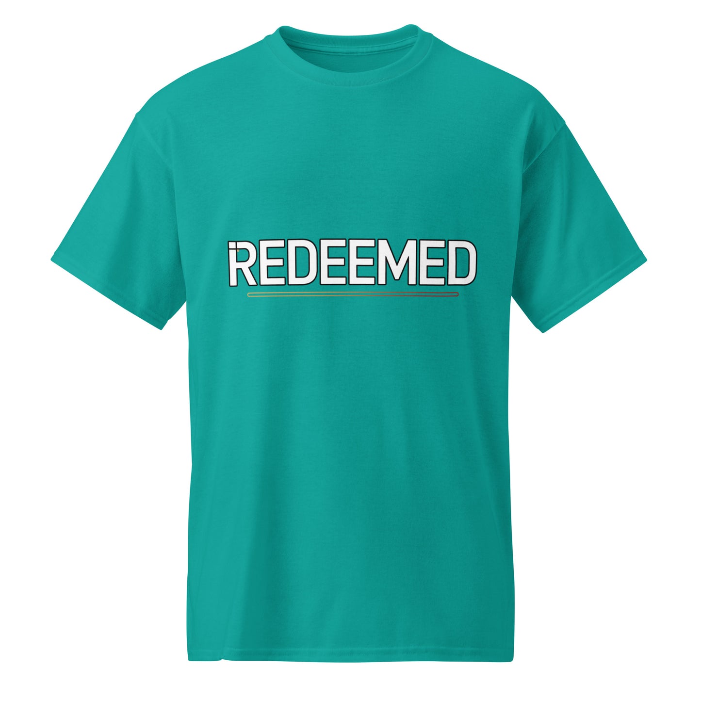 Faith-based activewear Redeemed Christian tee