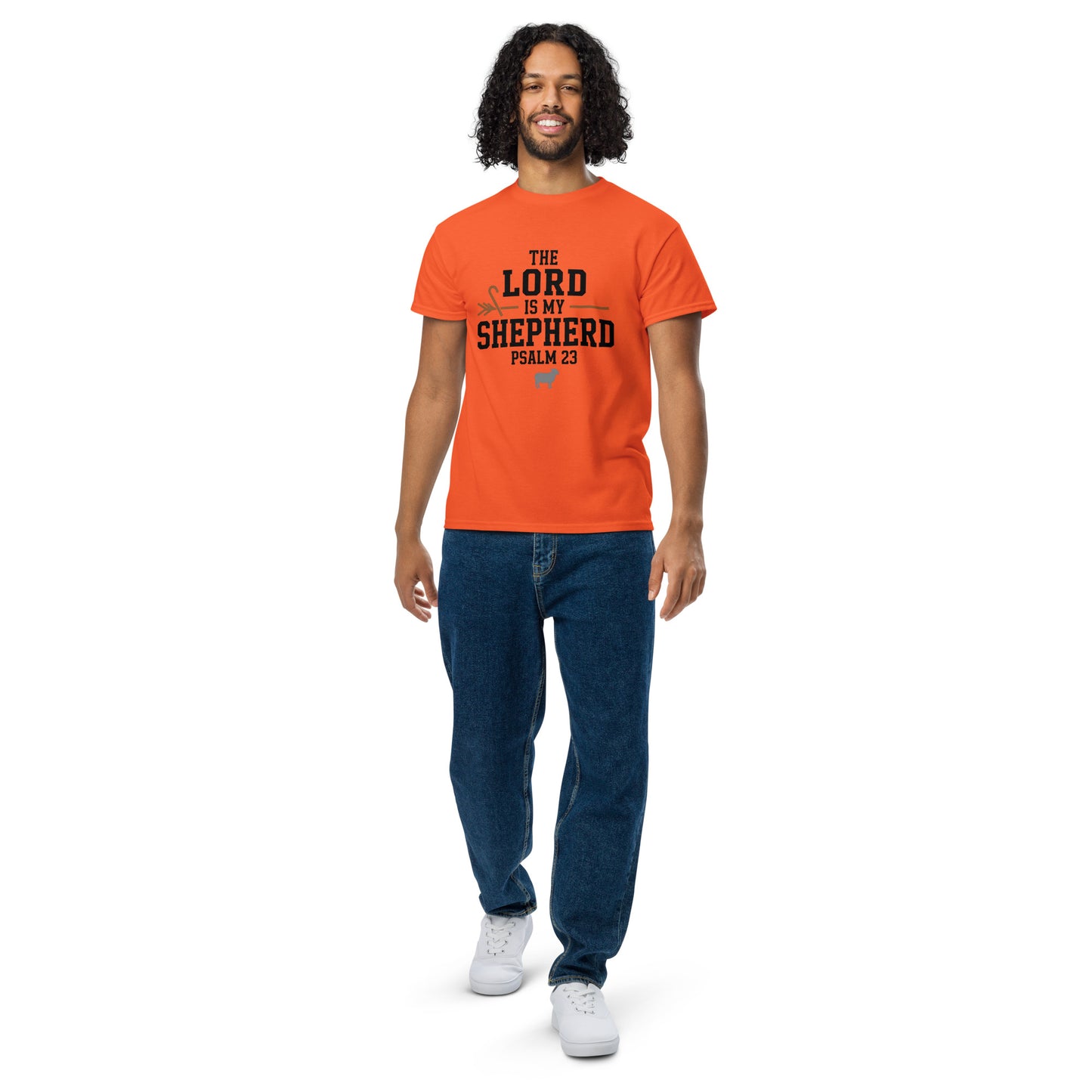 Men’s Christian DryBlend t-shirt The Lord Is My Shepherd Psalm 23