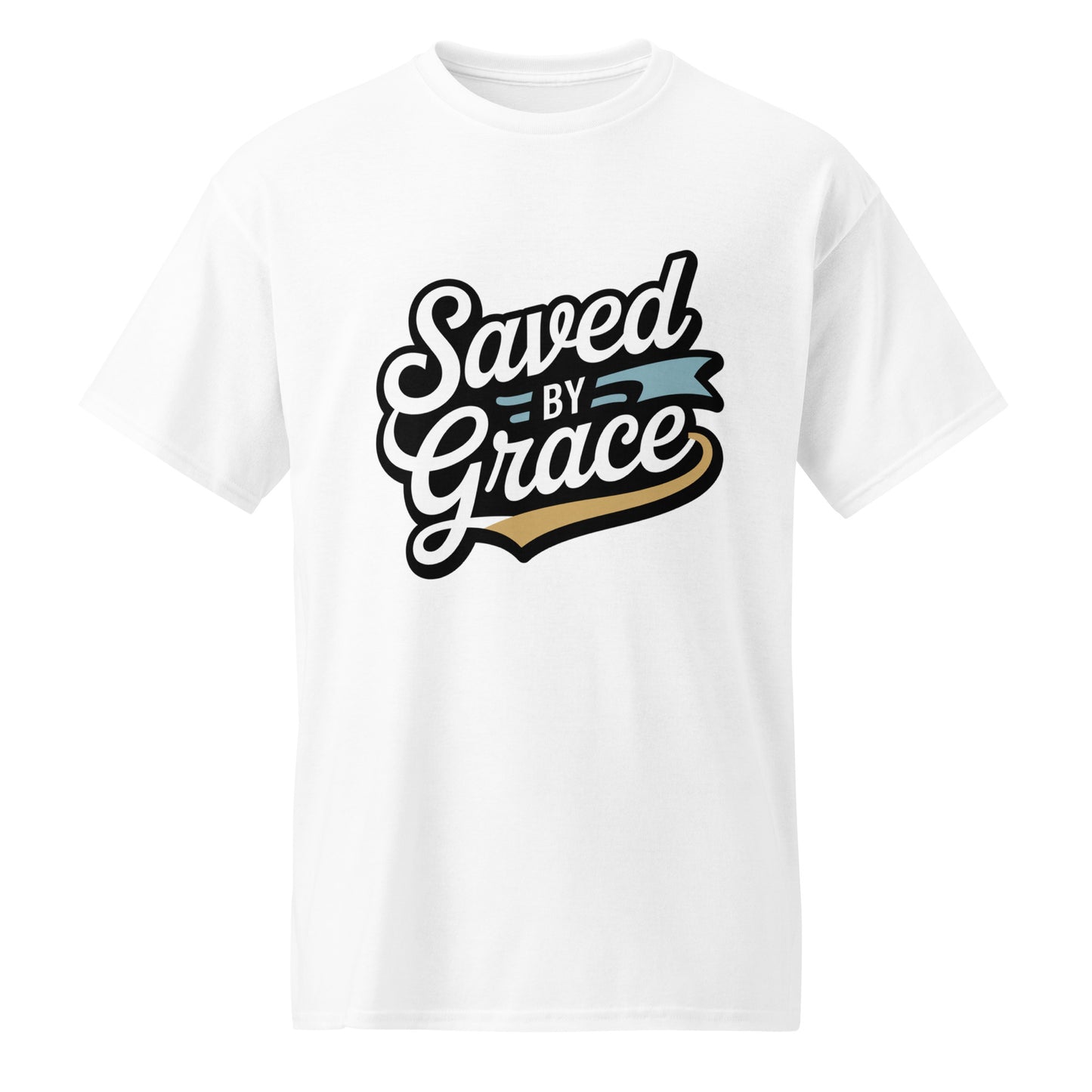 Bible verse shirt for men Saved by Grace