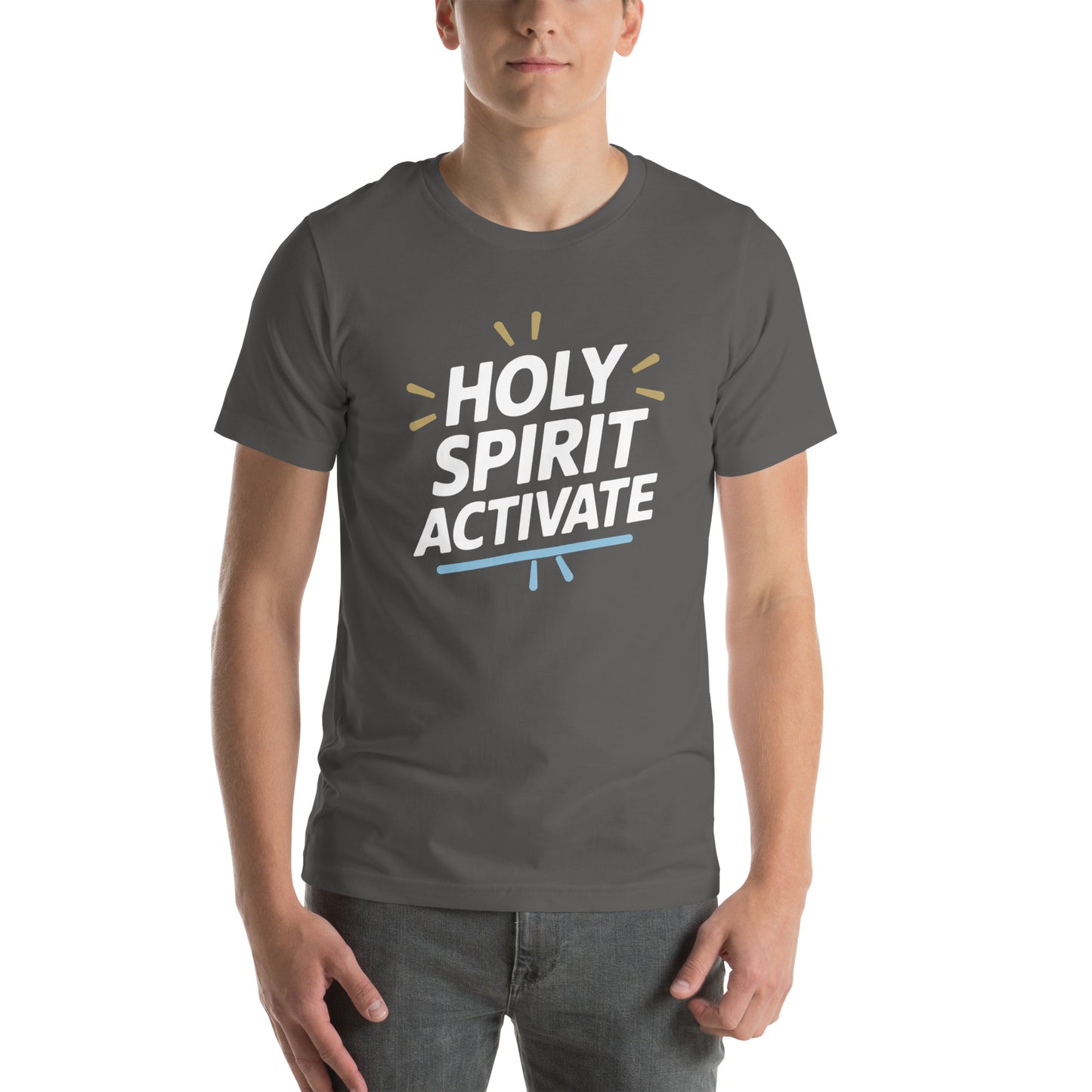Christian graphic tee for men soft cotton