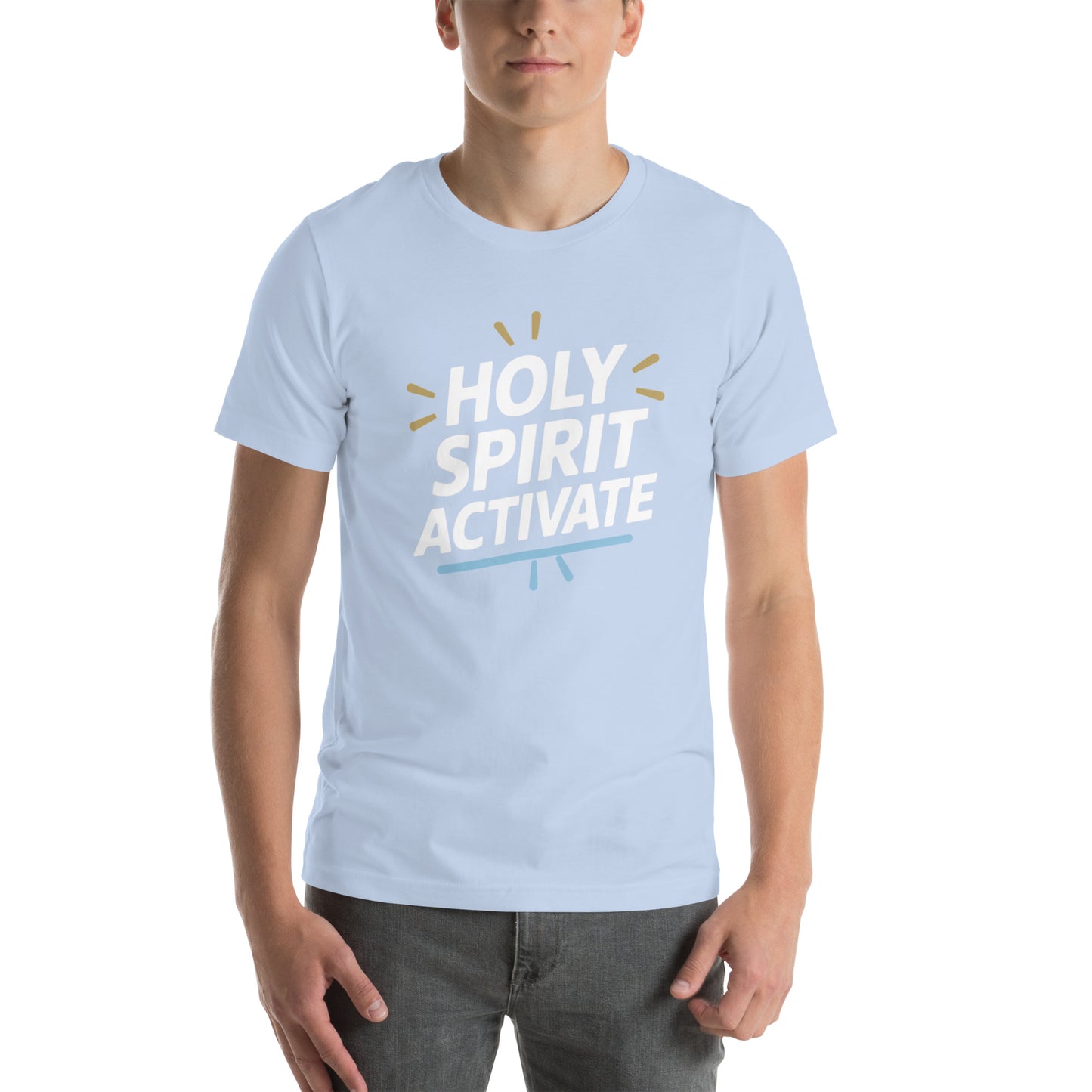 Christian graphic tee for men soft cotton