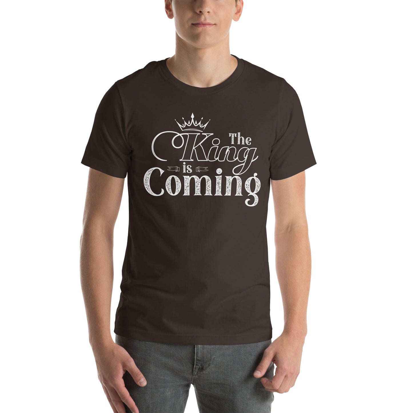 Faith-based men’s t-shirt ideal for church, Bible study, and casual outfits