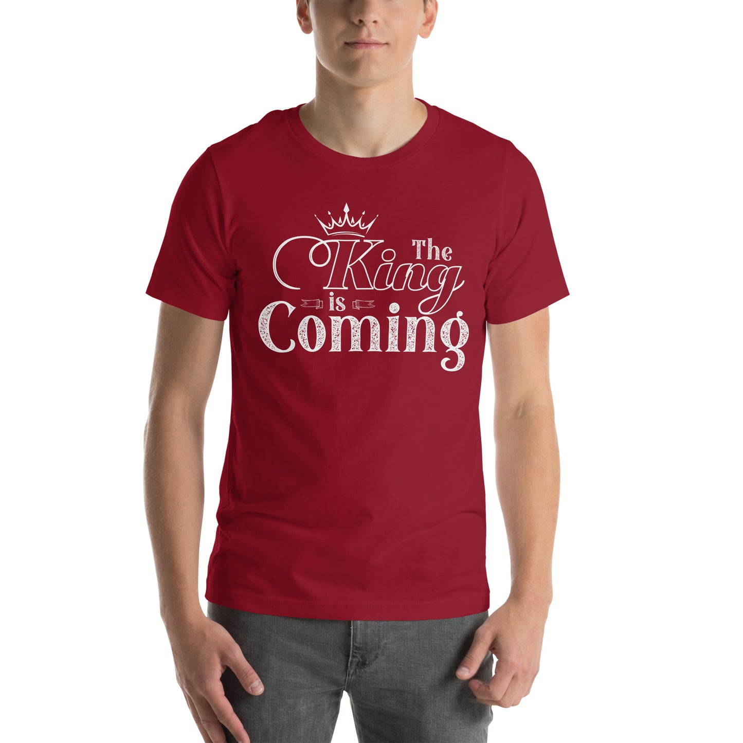 Faith-based men’s t-shirt ideal for church, Bible study, and casual outfits
