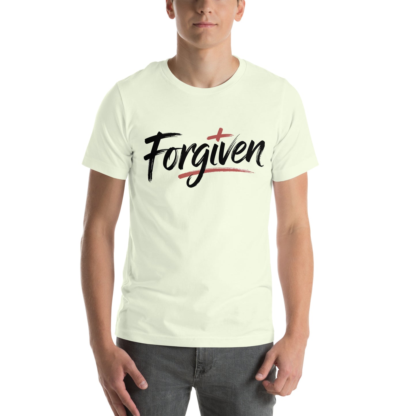Bible verse shirt for men forgiveness theme