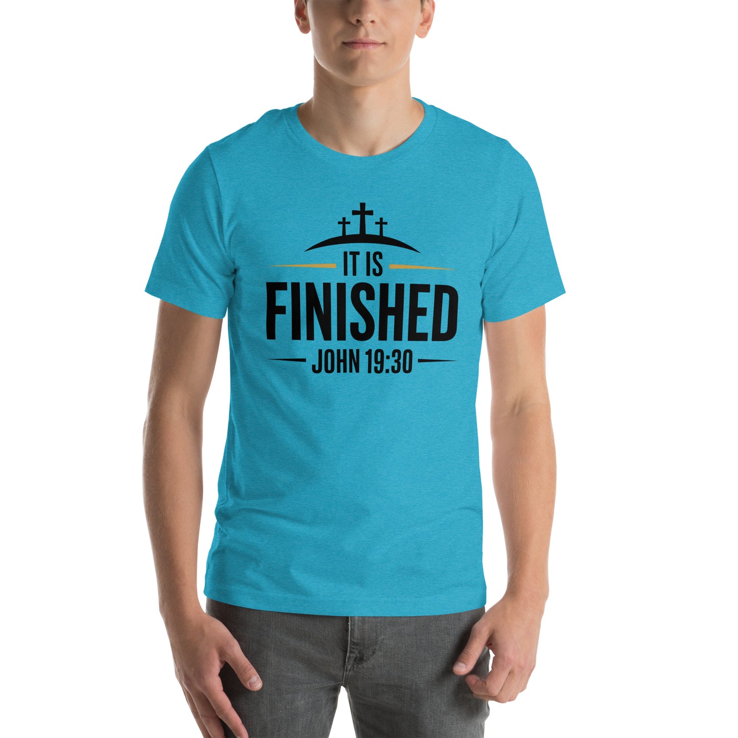Men’s Christian t-shirt It Is Finished John 19:30