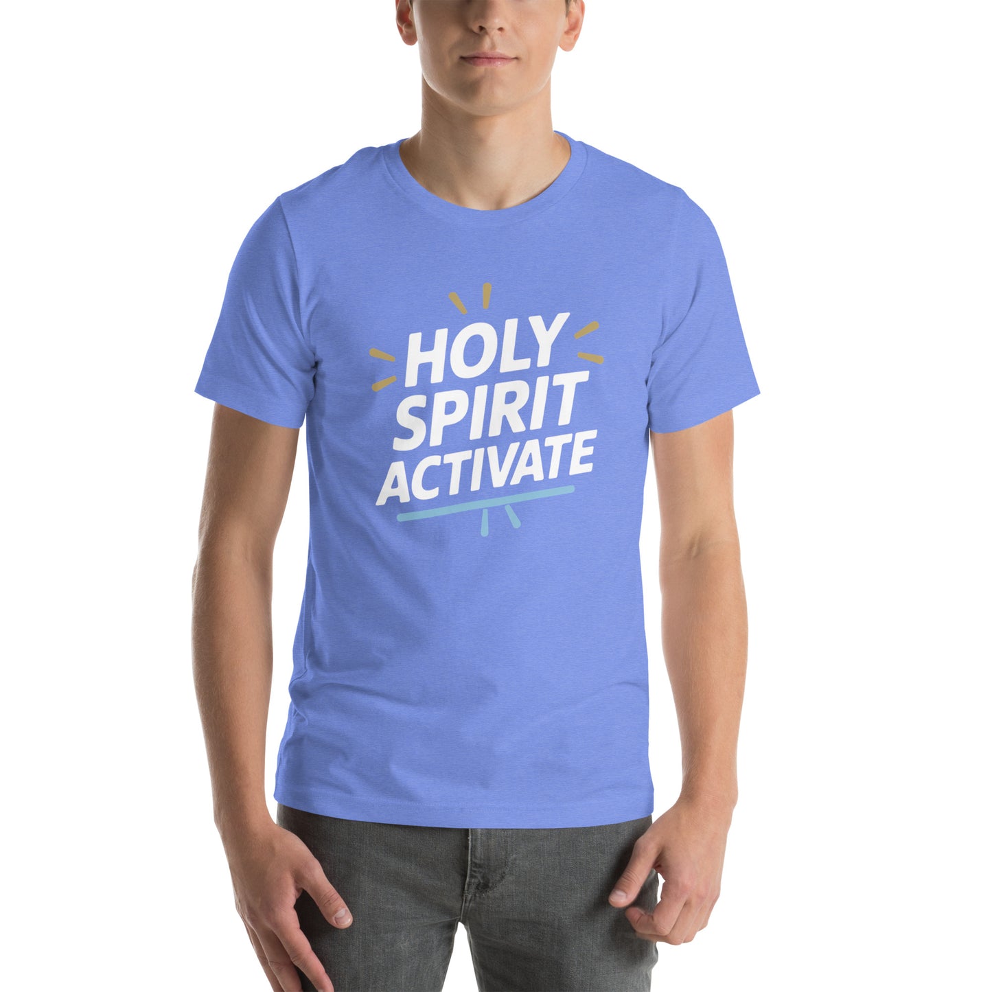 Christian graphic tee for men soft cotton
