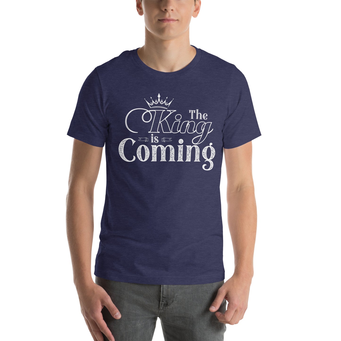 Christian soft cotton tee for youth groups and Christian family gatherings