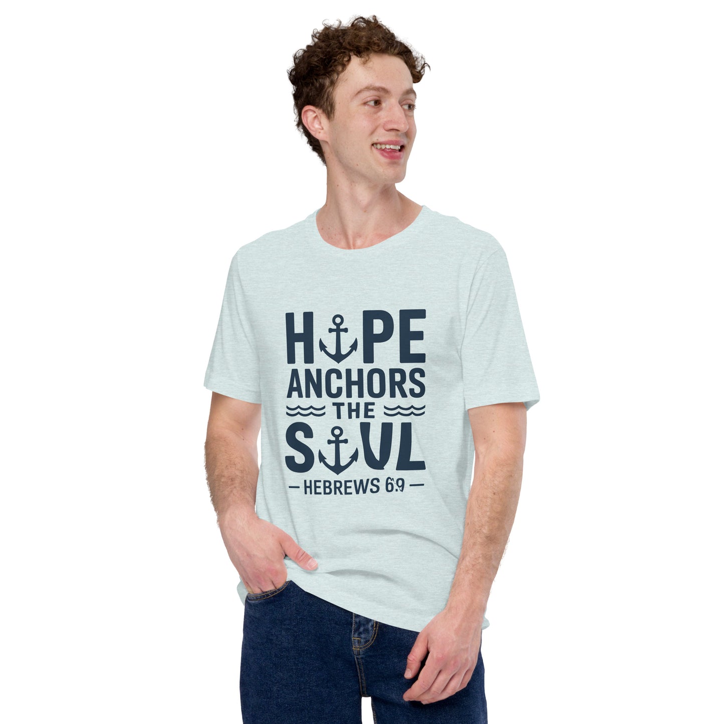 Faith-based men’s scripture t-shirt