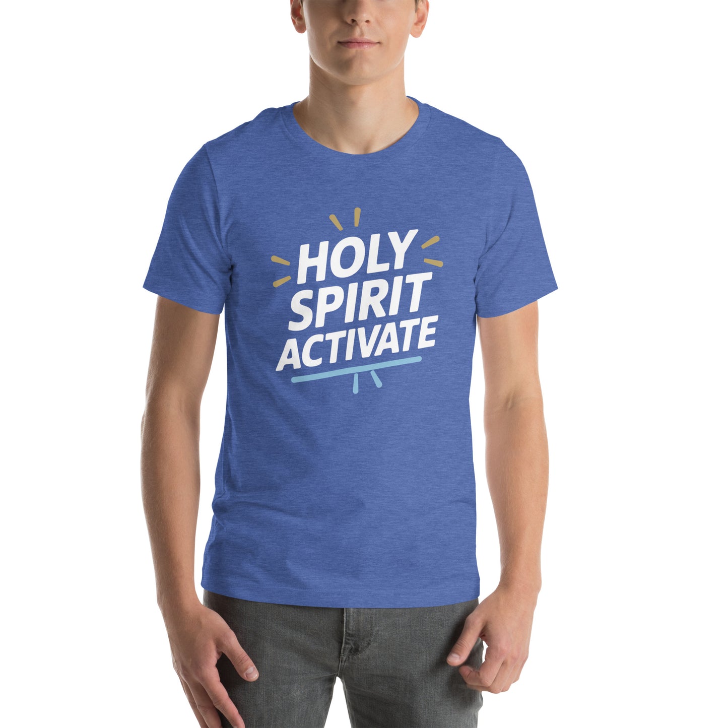 Christian graphic tee for men soft cotton