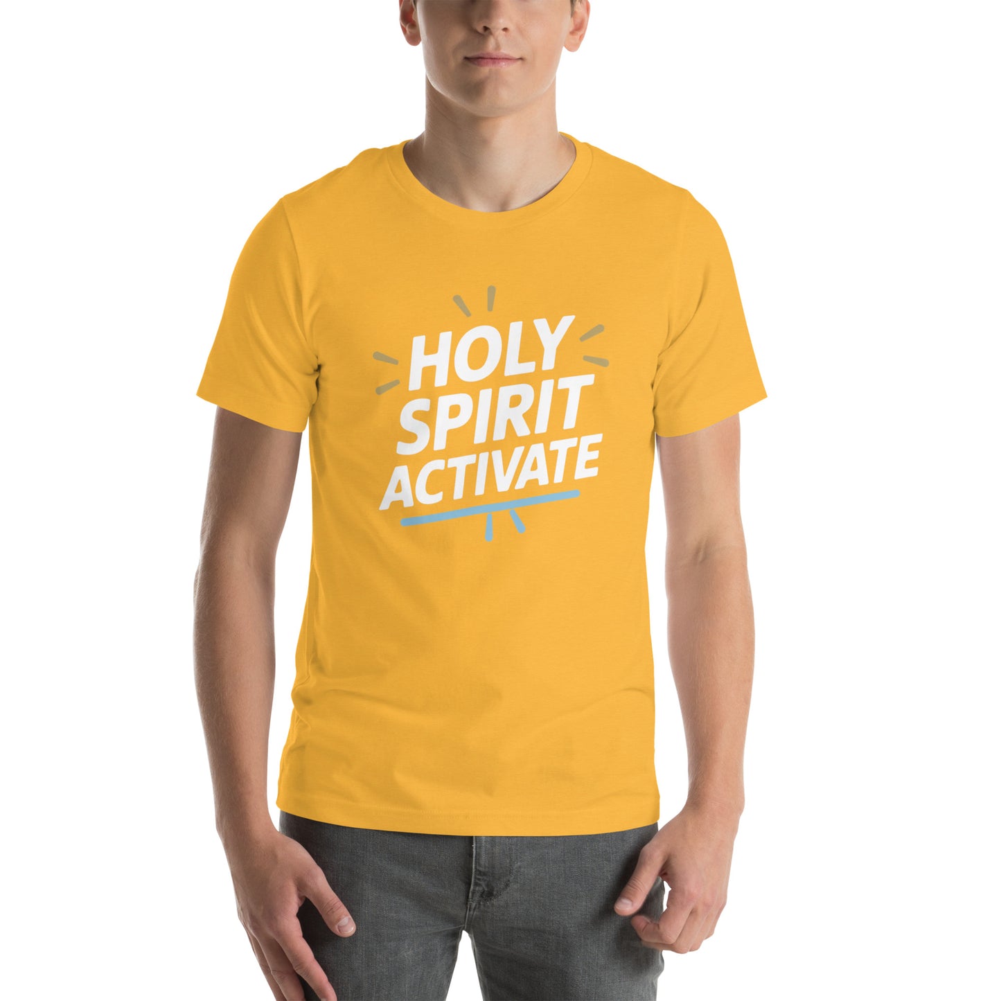 Christian graphic tee for men soft cotton