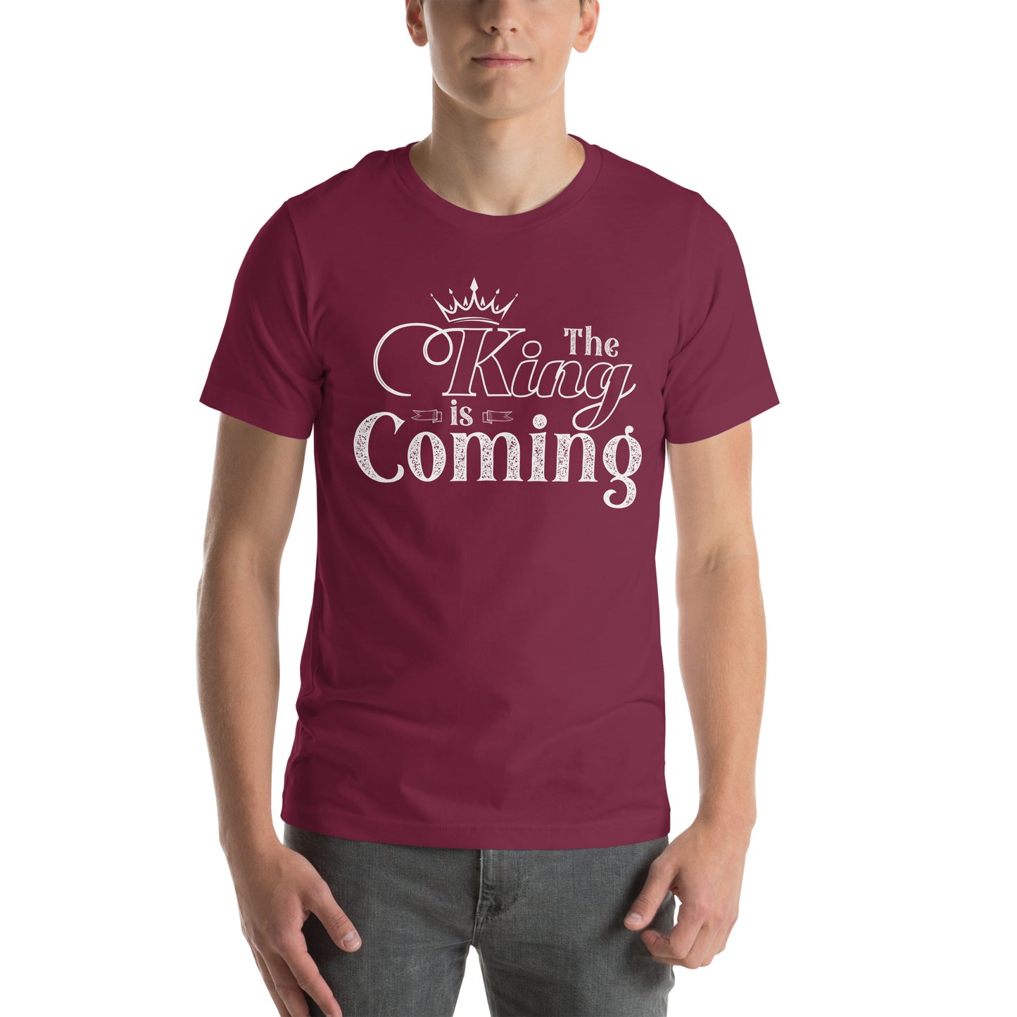 Christian soft cotton tee for youth groups and Christian family gatherings