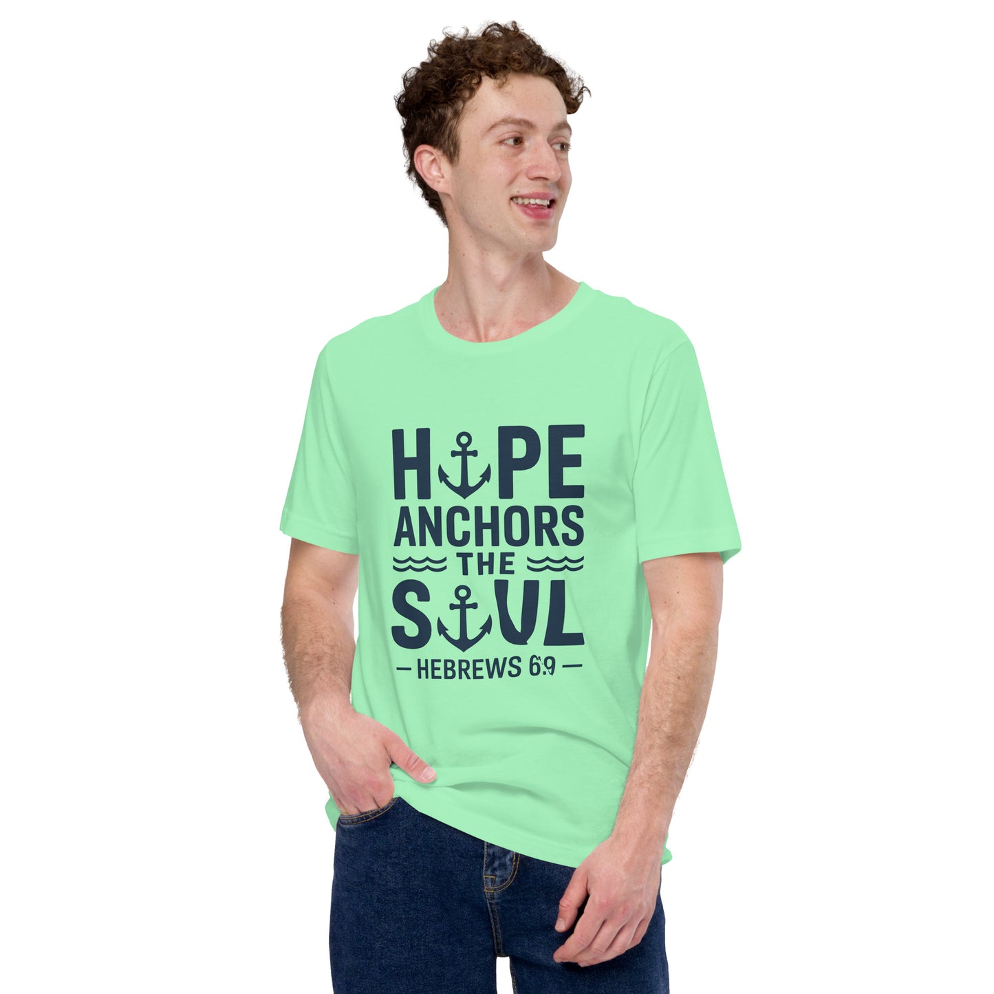Faith-based men’s scripture t-shirt