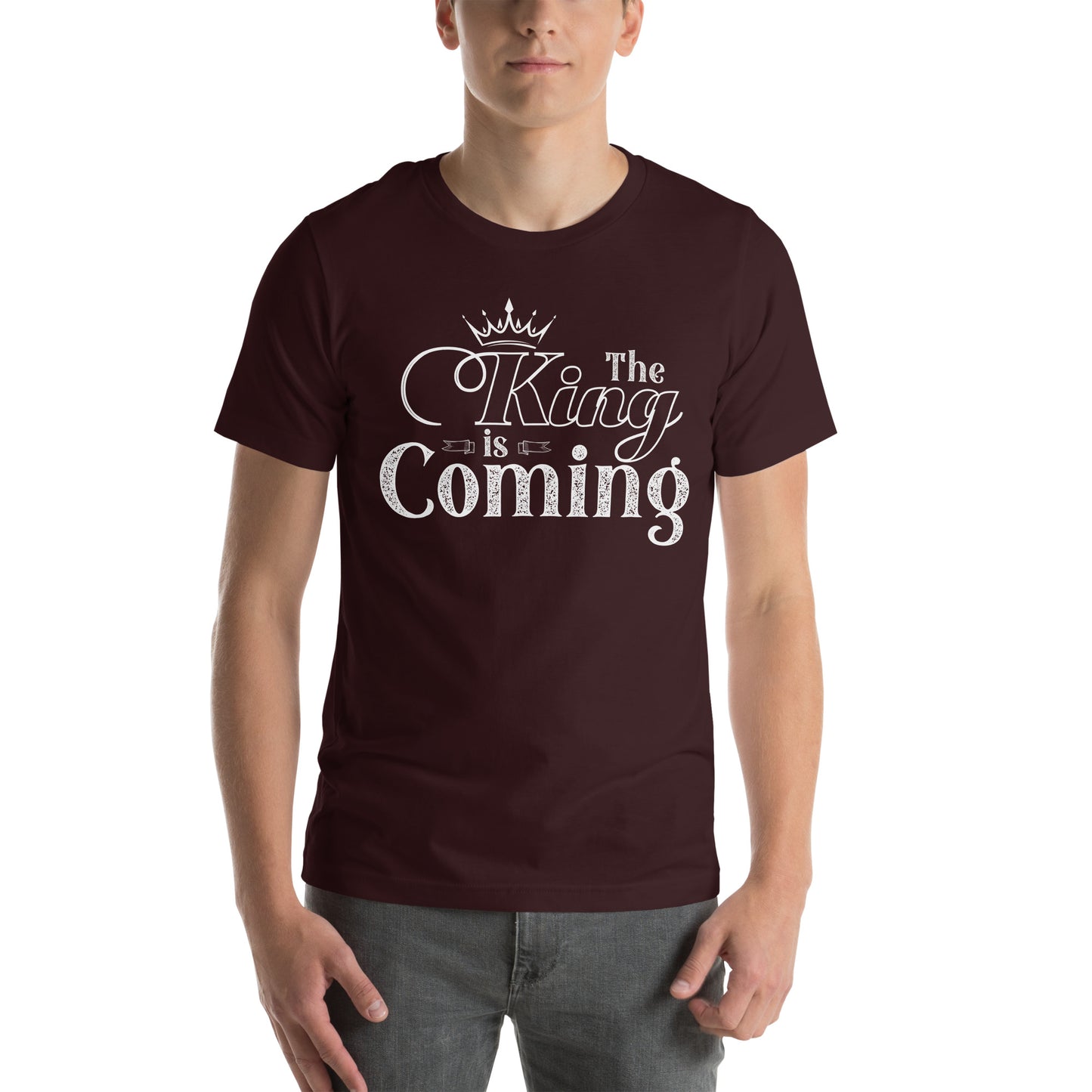 Christian men’s soft cotton t-shirt perfect for everyday faith-based wear